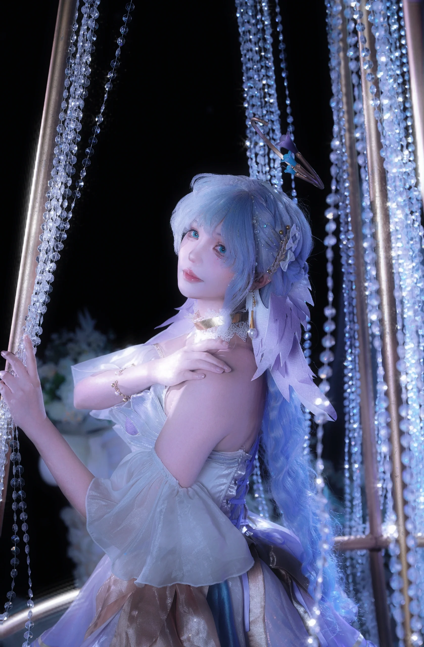 【知更鸟cos】月下共鸣，奏响这一首圣心咏叹调 - 第9张