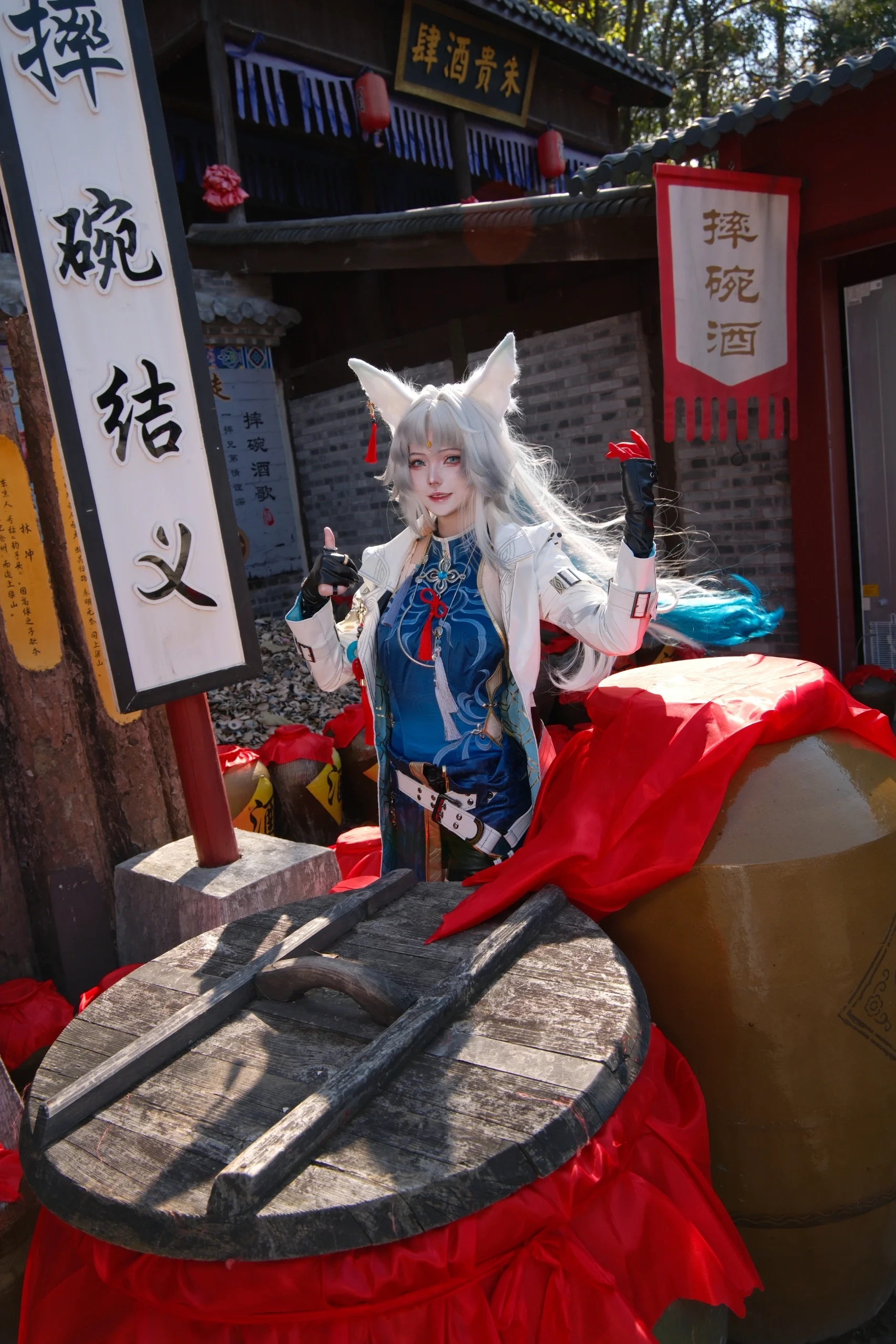 【飞霄cos】横店古风下的飒爽英姿 - 第 5 张