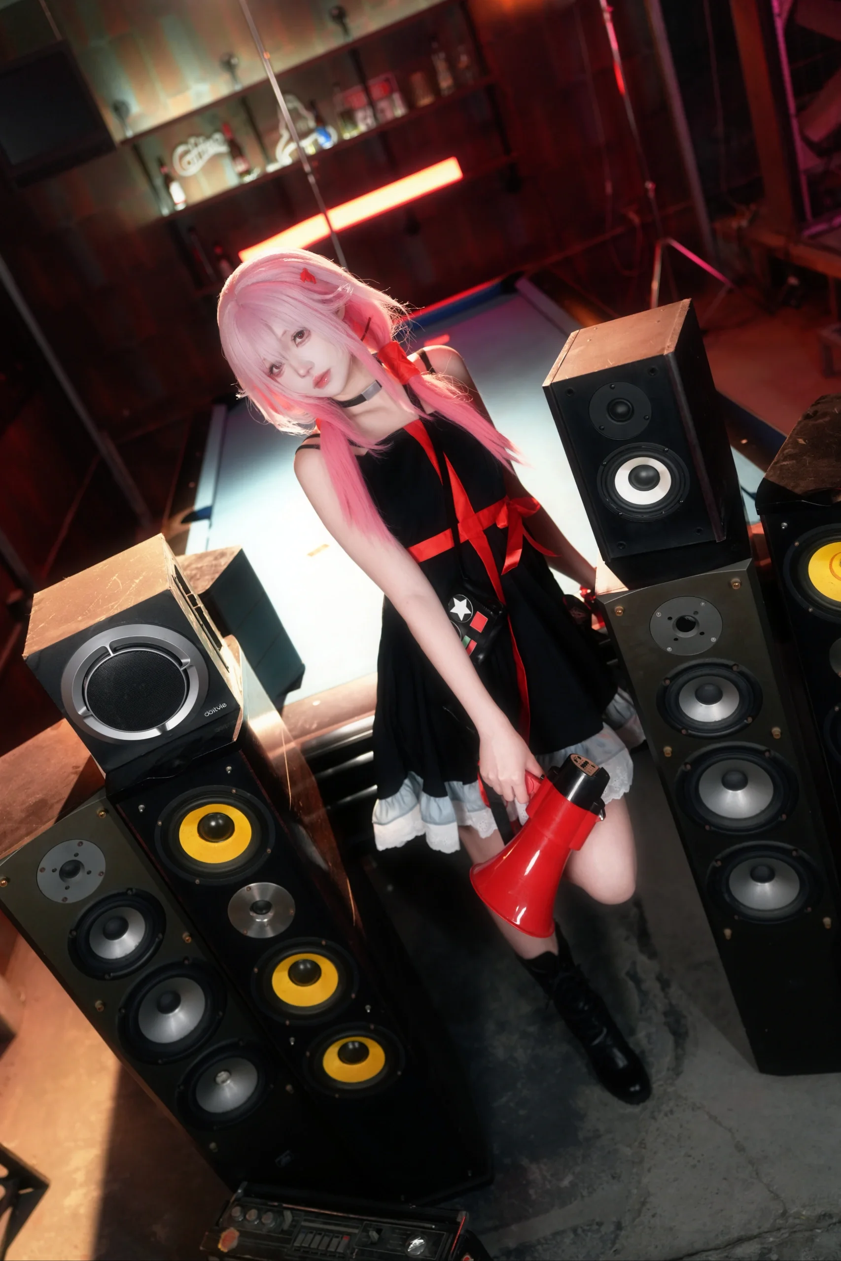 【楪いのり コスプレ】ギルティクラウンのピンクの歌姫、今日も没入感たっぷりの再現 - 8 枚目