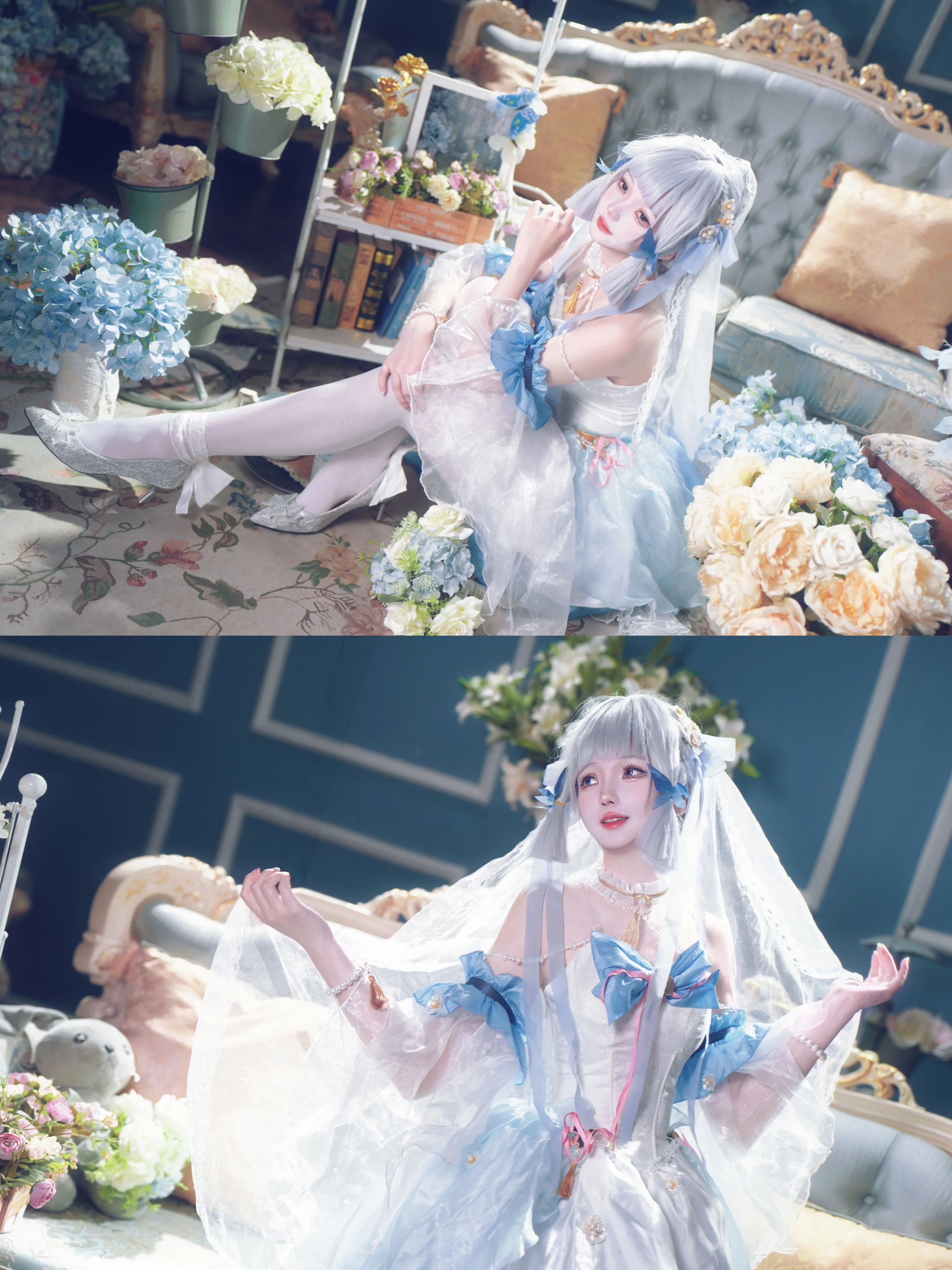 【神里绫华cos】原神花嫁风格造型的拍摄记录 - 第 5 张