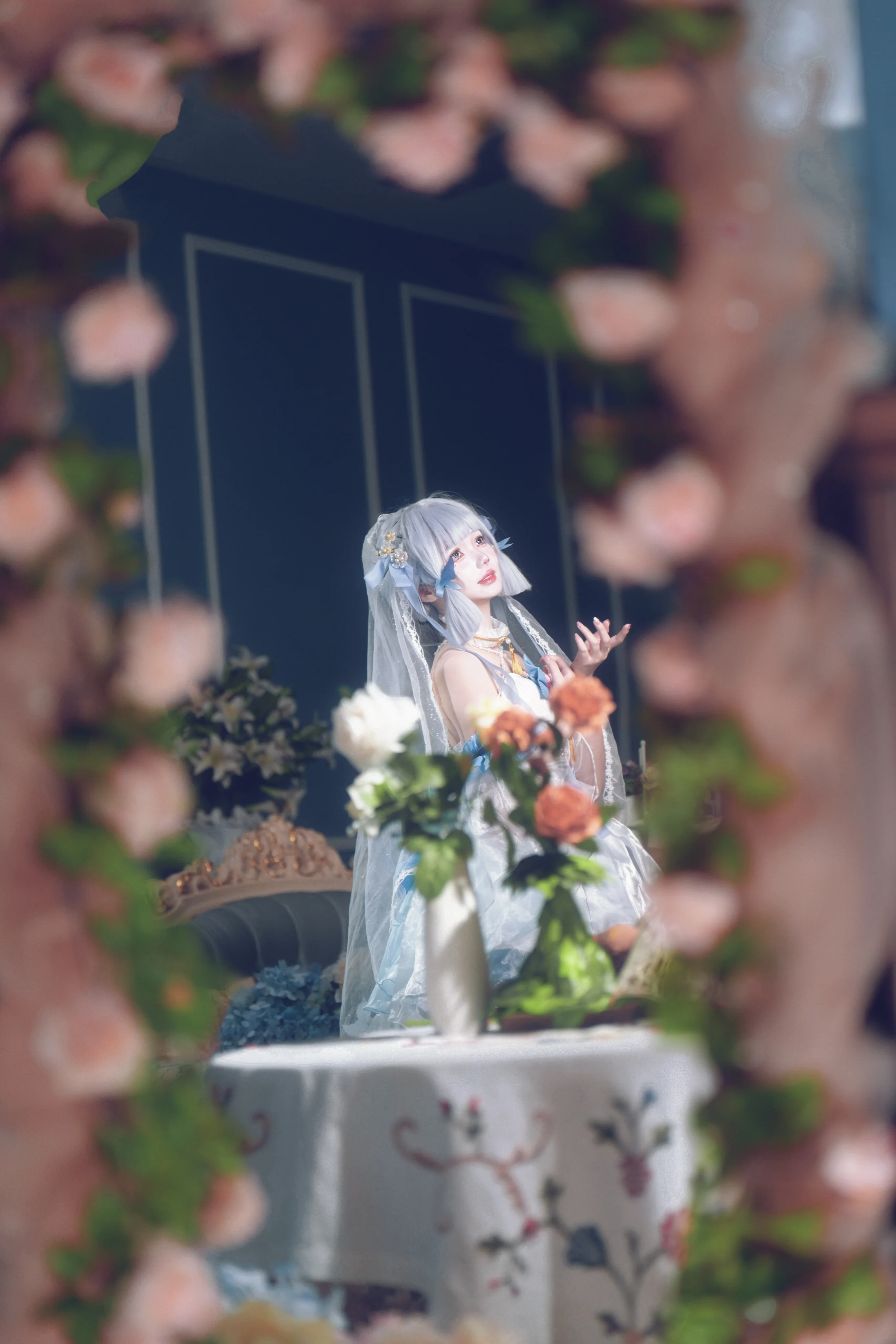 【神里绫华cos】原神花嫁风格造型的拍摄记录 - 第 6 张