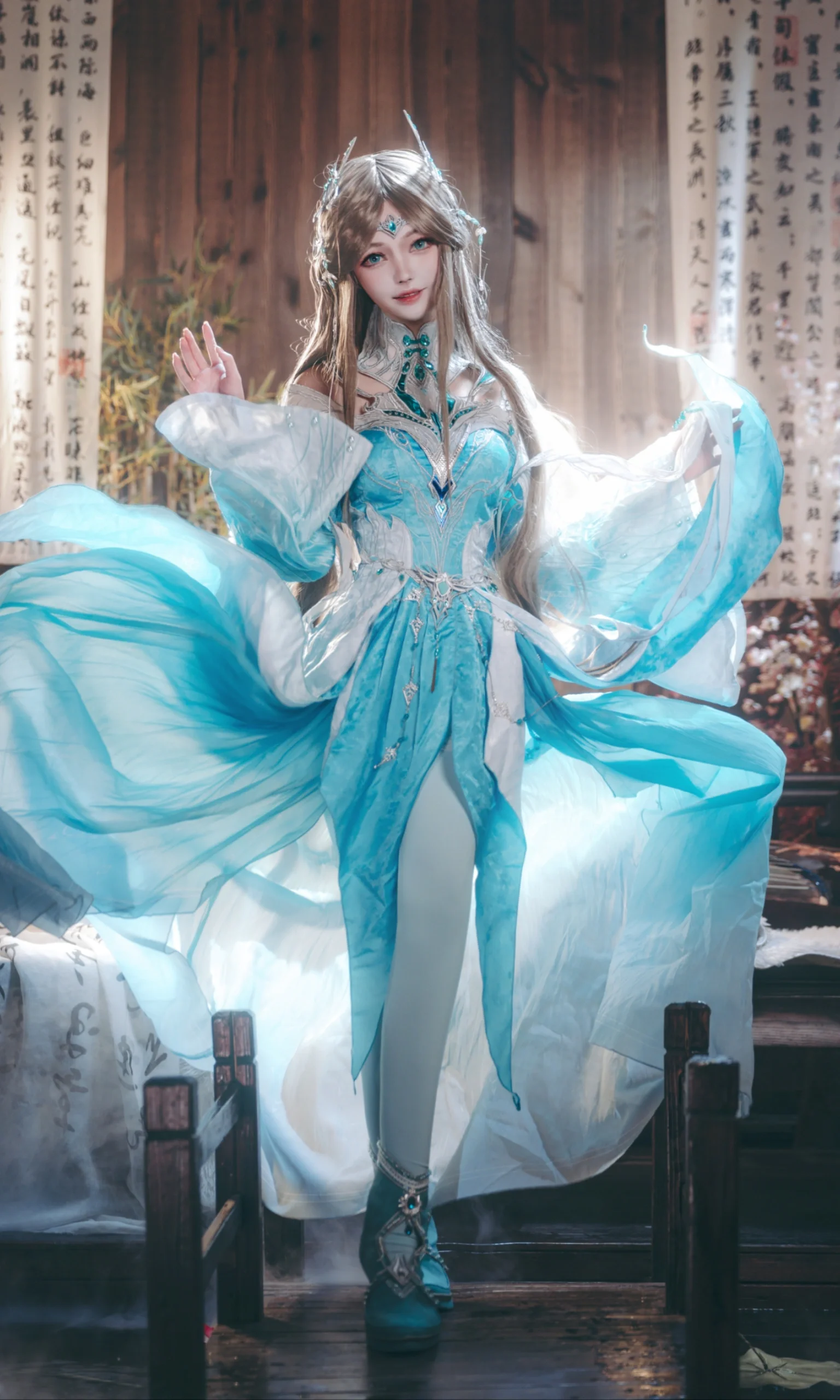 【宁荣荣cos】斗罗大陆里的九彩神女 - 第 2 张
