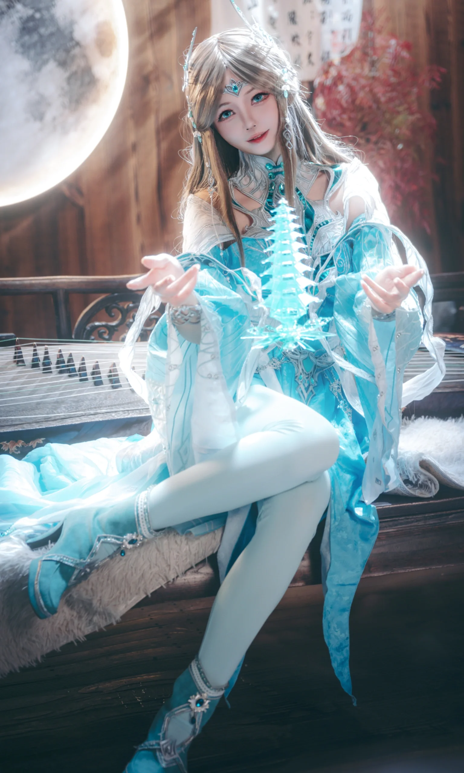 【宁荣荣cos】斗罗大陆里的九彩神女 - 第 7 张