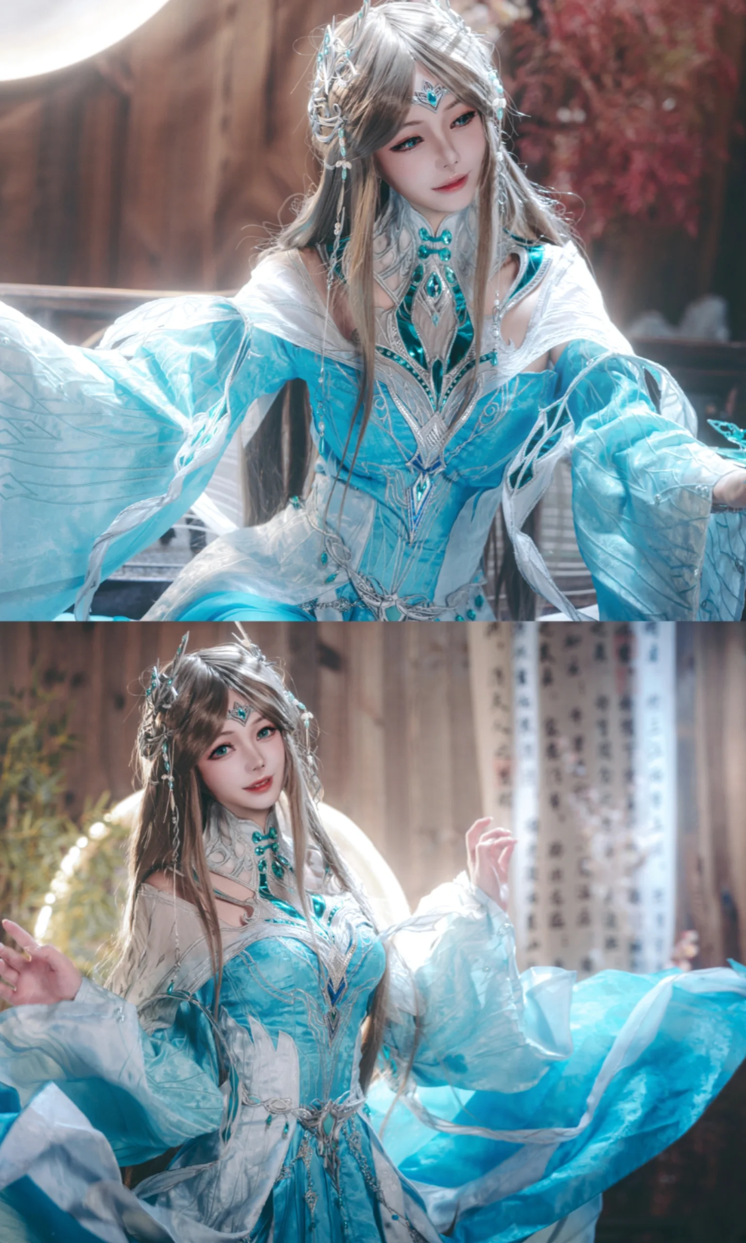 【宁荣荣cos】斗罗大陆里的九彩神女 - 第 8 张
