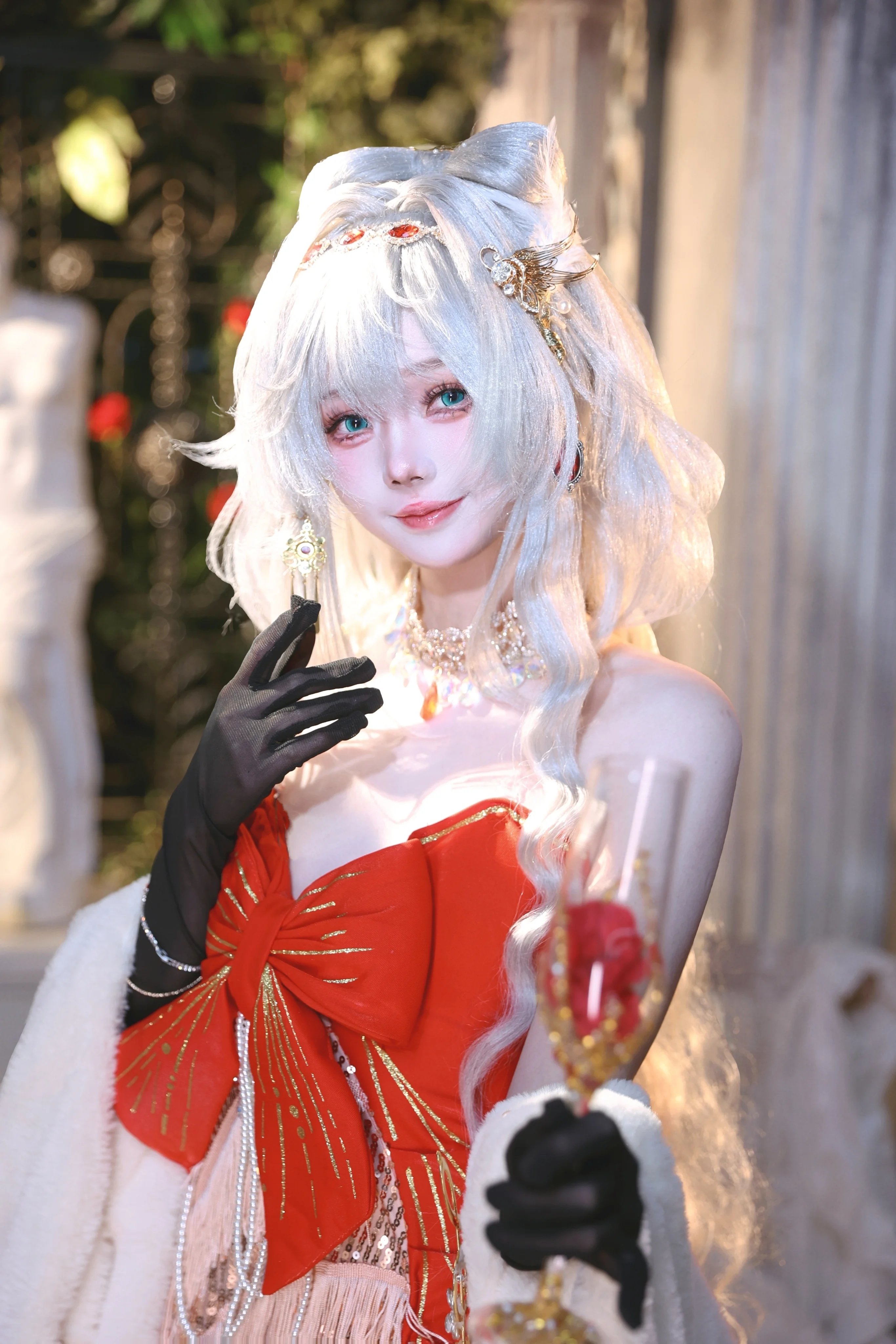 【洛天依 コスプレ】Vsingerトパーズ、一晩中徹夜したロマンとリアル - 4 枚目