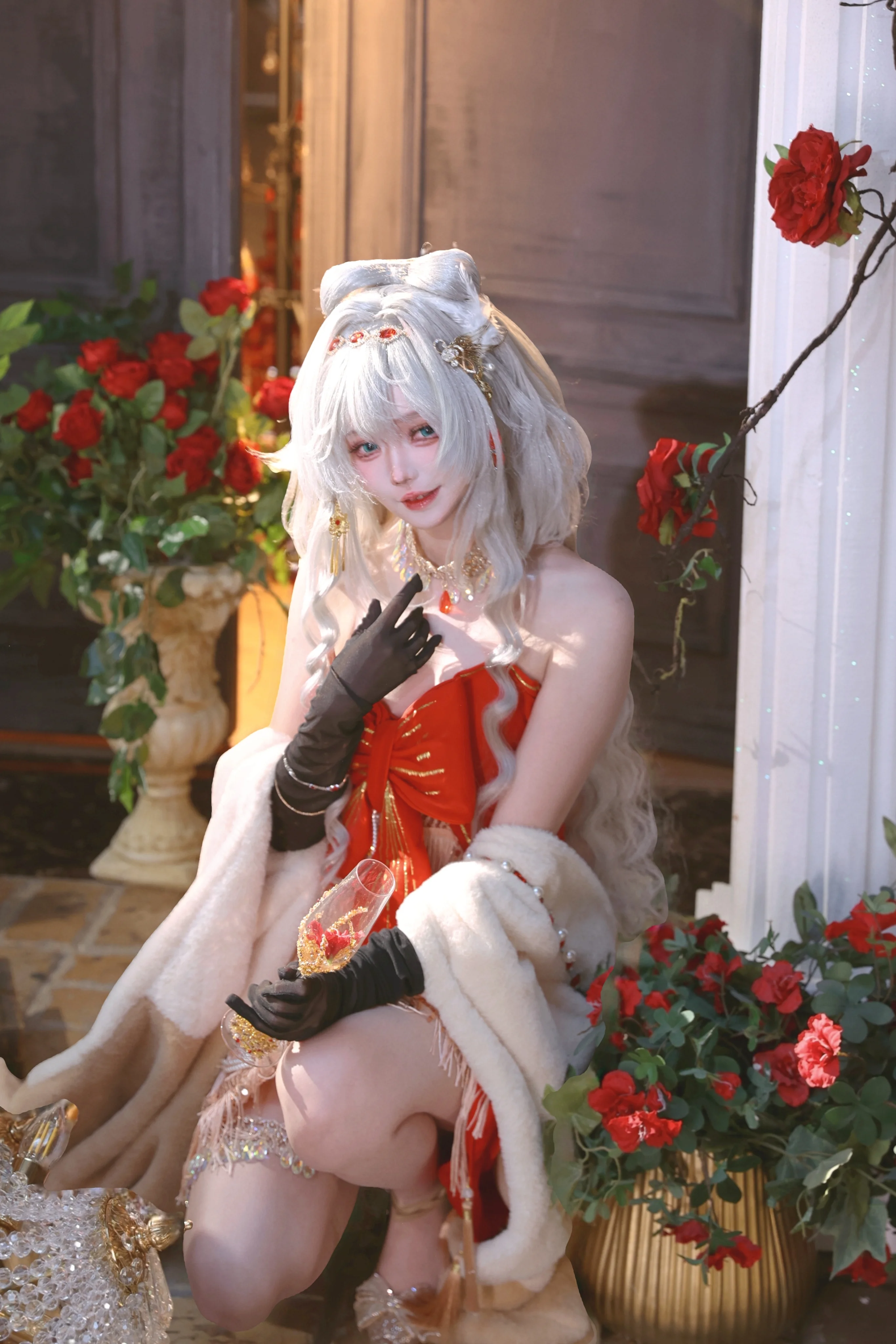 【洛天依 コスプレ】Vsingerトパーズ、一晩中徹夜したロマンとリアル - 5 枚目