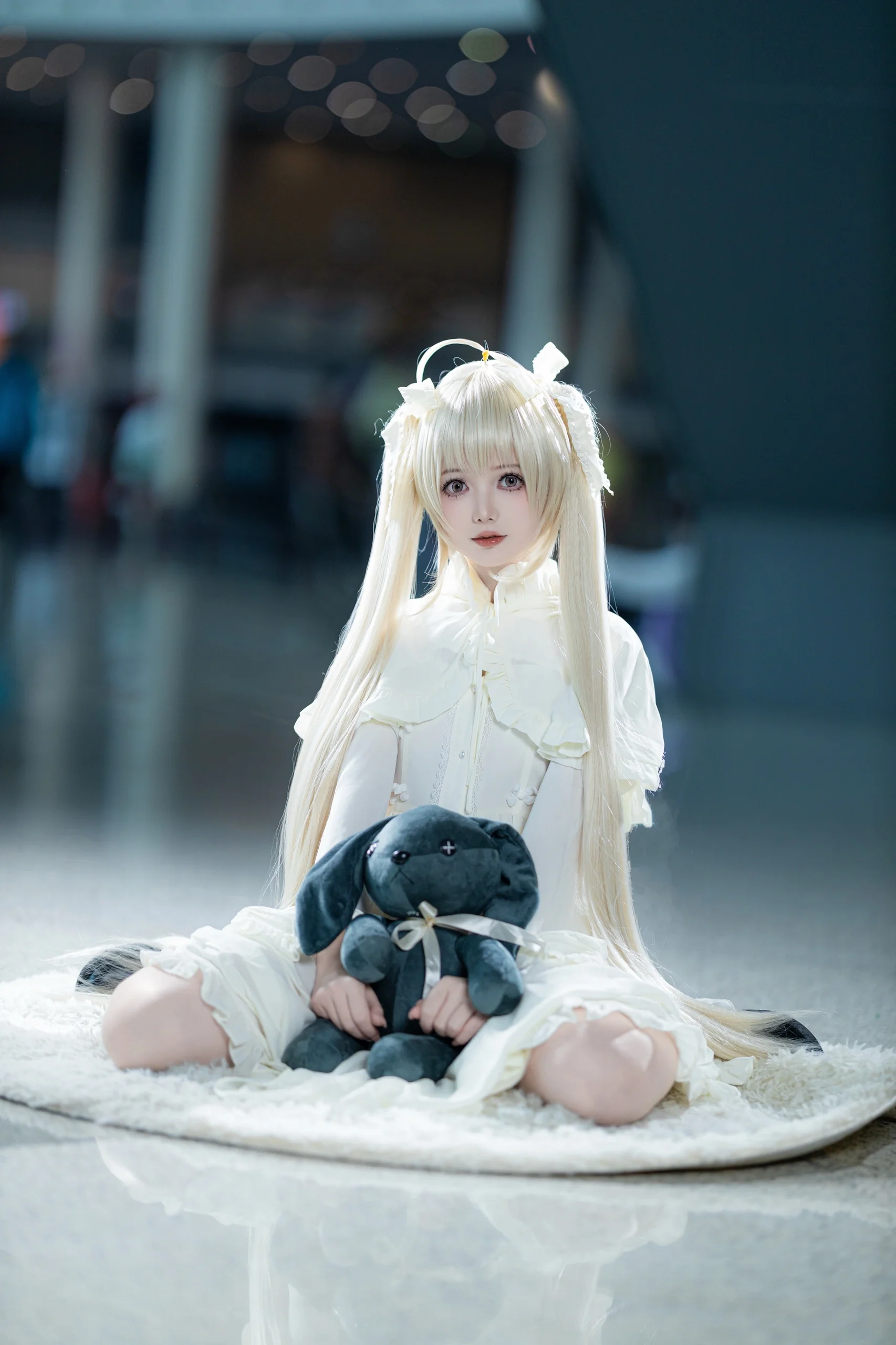 【穹妹cos】缘之空中的纯白治愈瞬间