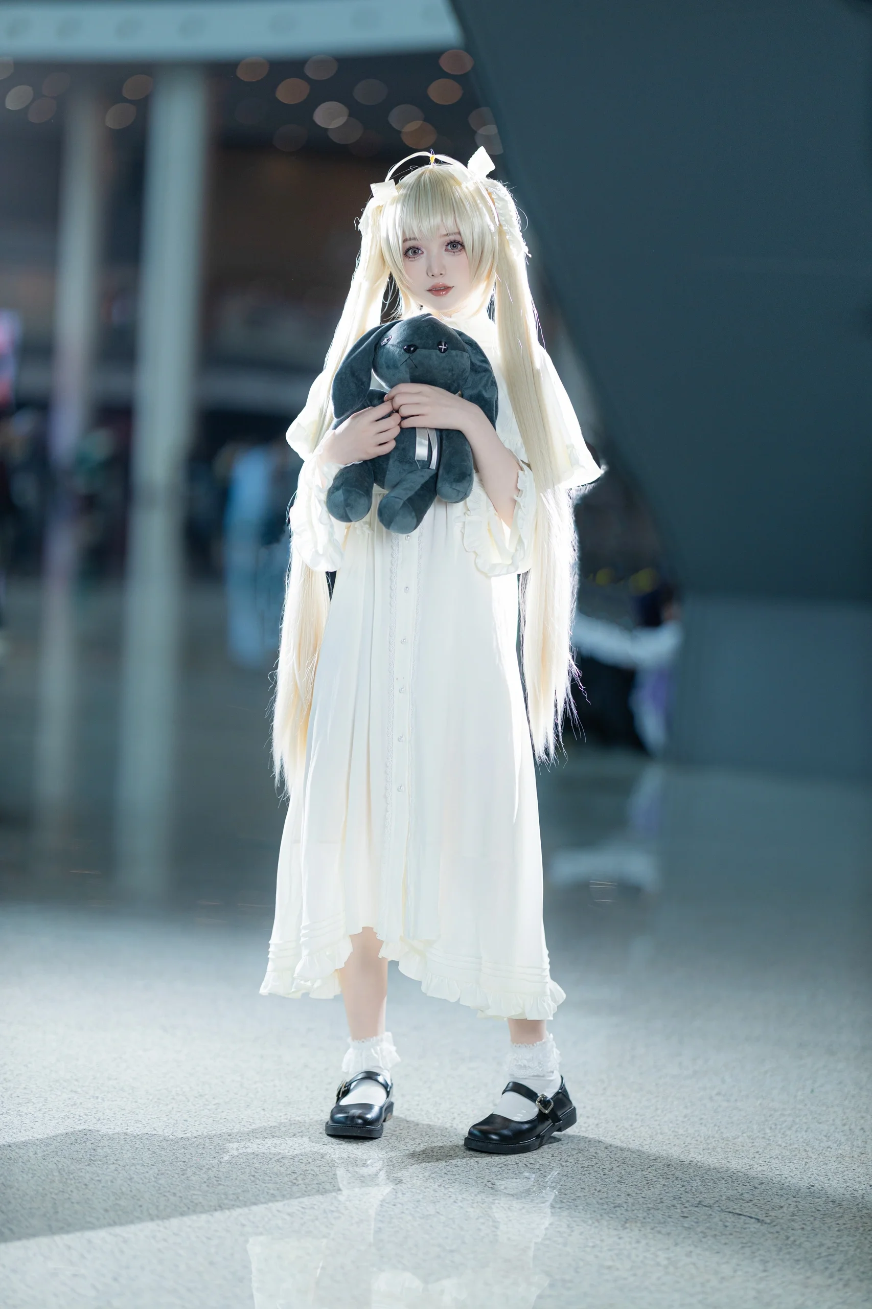 【穹妹cos】缘之空中的纯白治愈瞬间 - 第 4 张