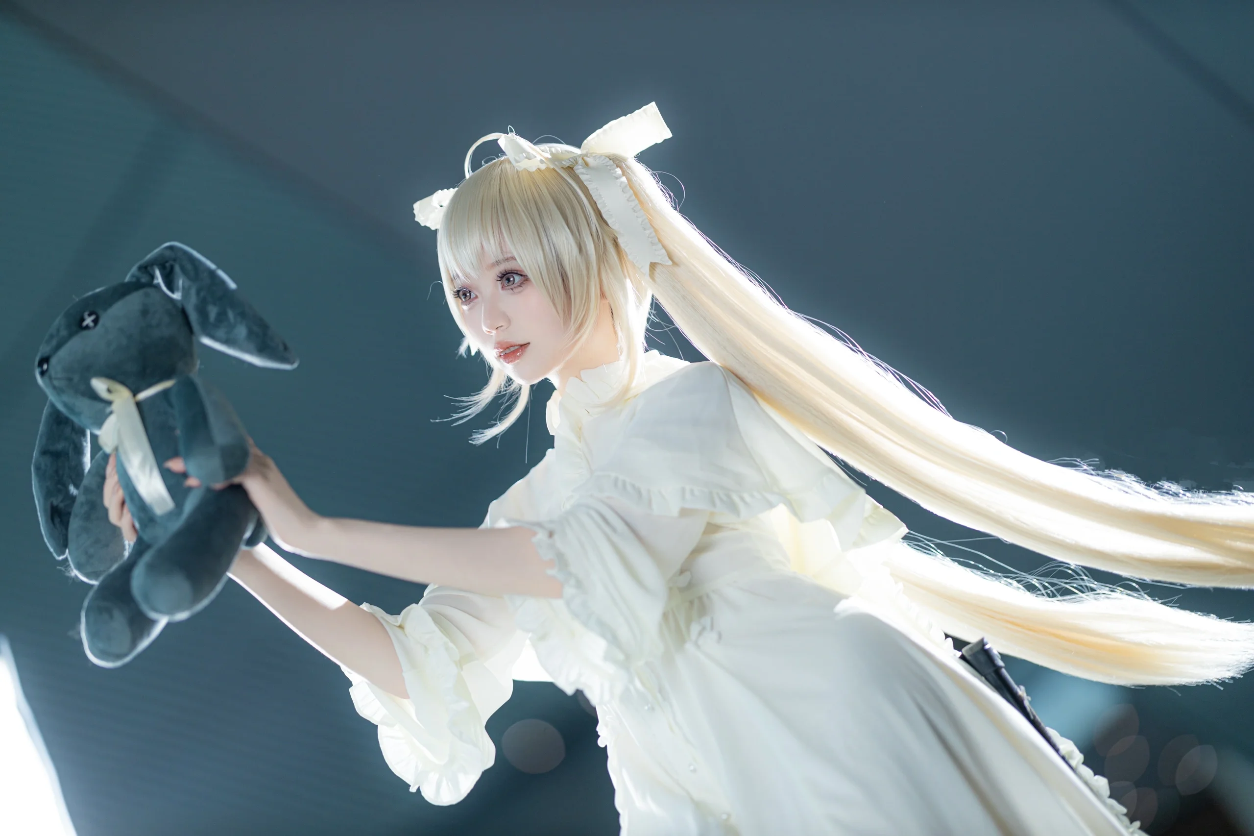 【穹妹cos】缘之空中的纯白治愈瞬间 - 第 5 张