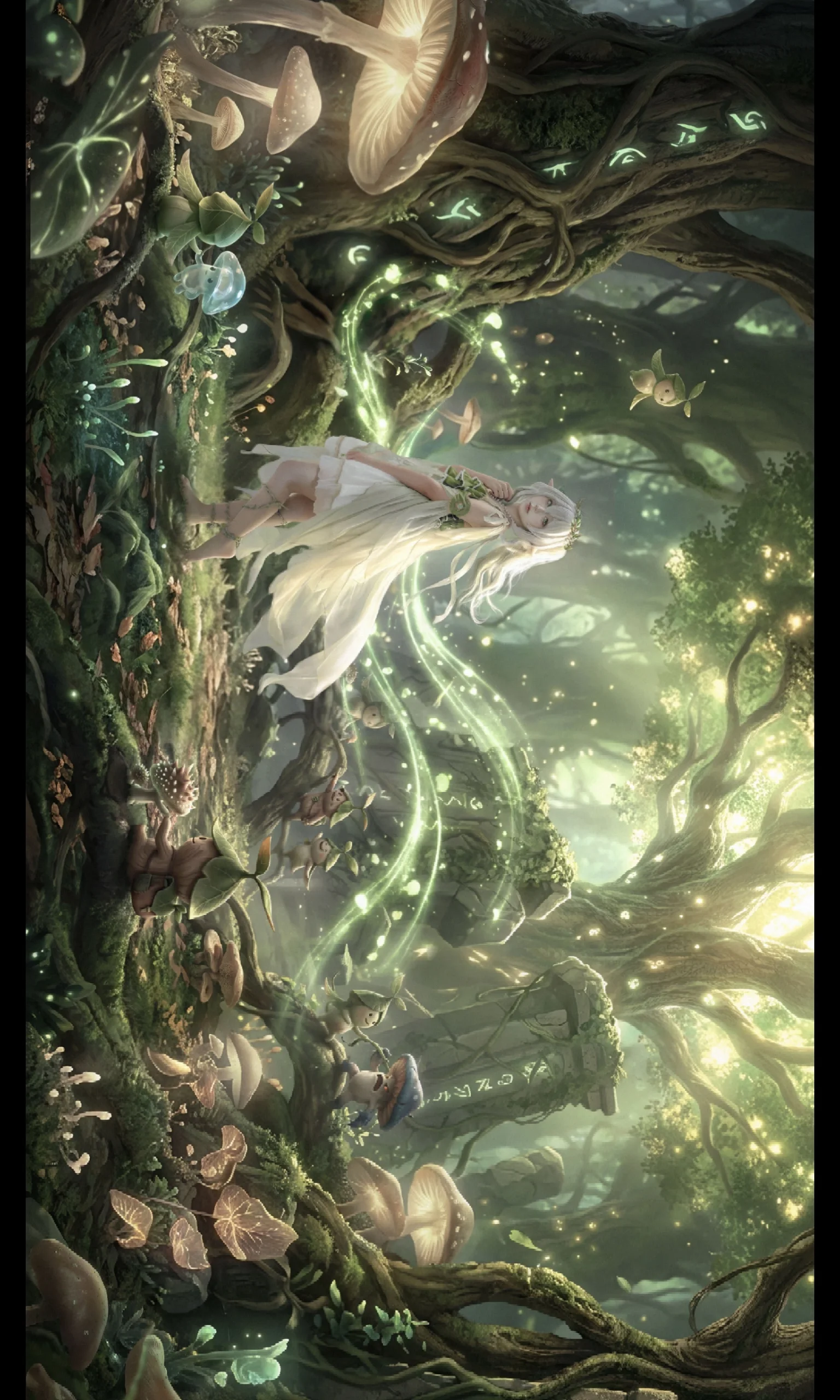 【納西妲cos】原神須彌叢林中，自己搭白棚合成的小草神正片