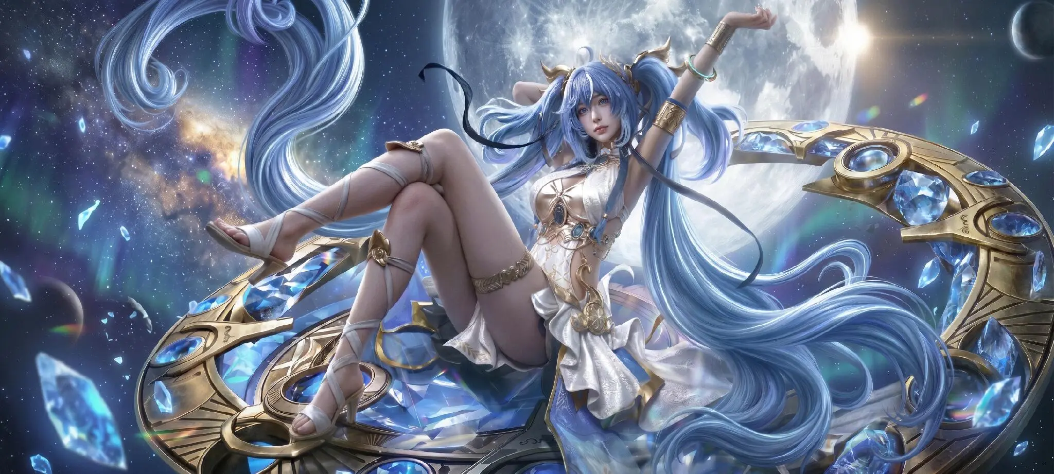 【黄泉cos】彼岸花海中的红伞与长刀
