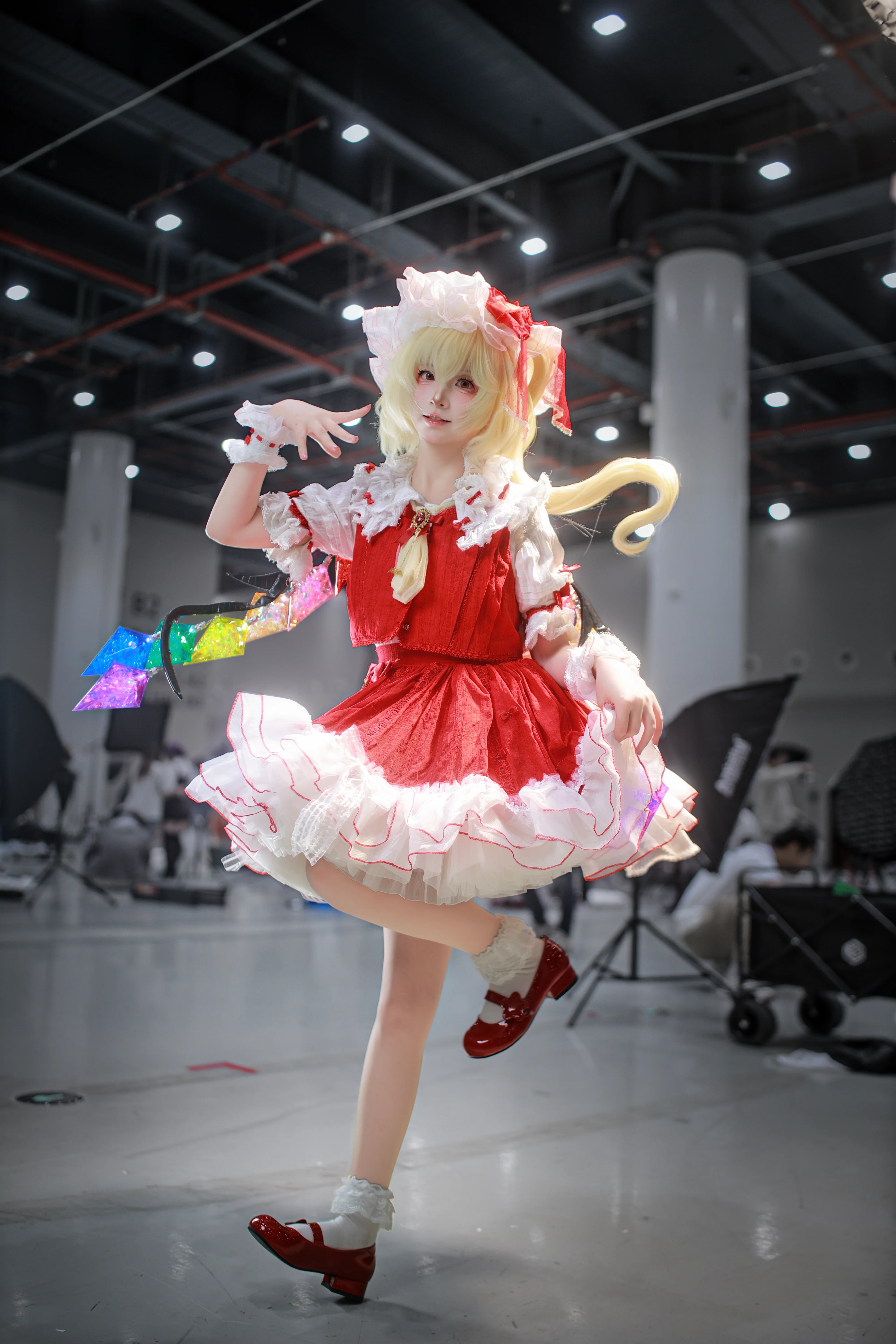 【芙蘭朵露cos】東方Project裡的紅魔館小惡魔，今天來陪大家玩啦 - 第 3 張