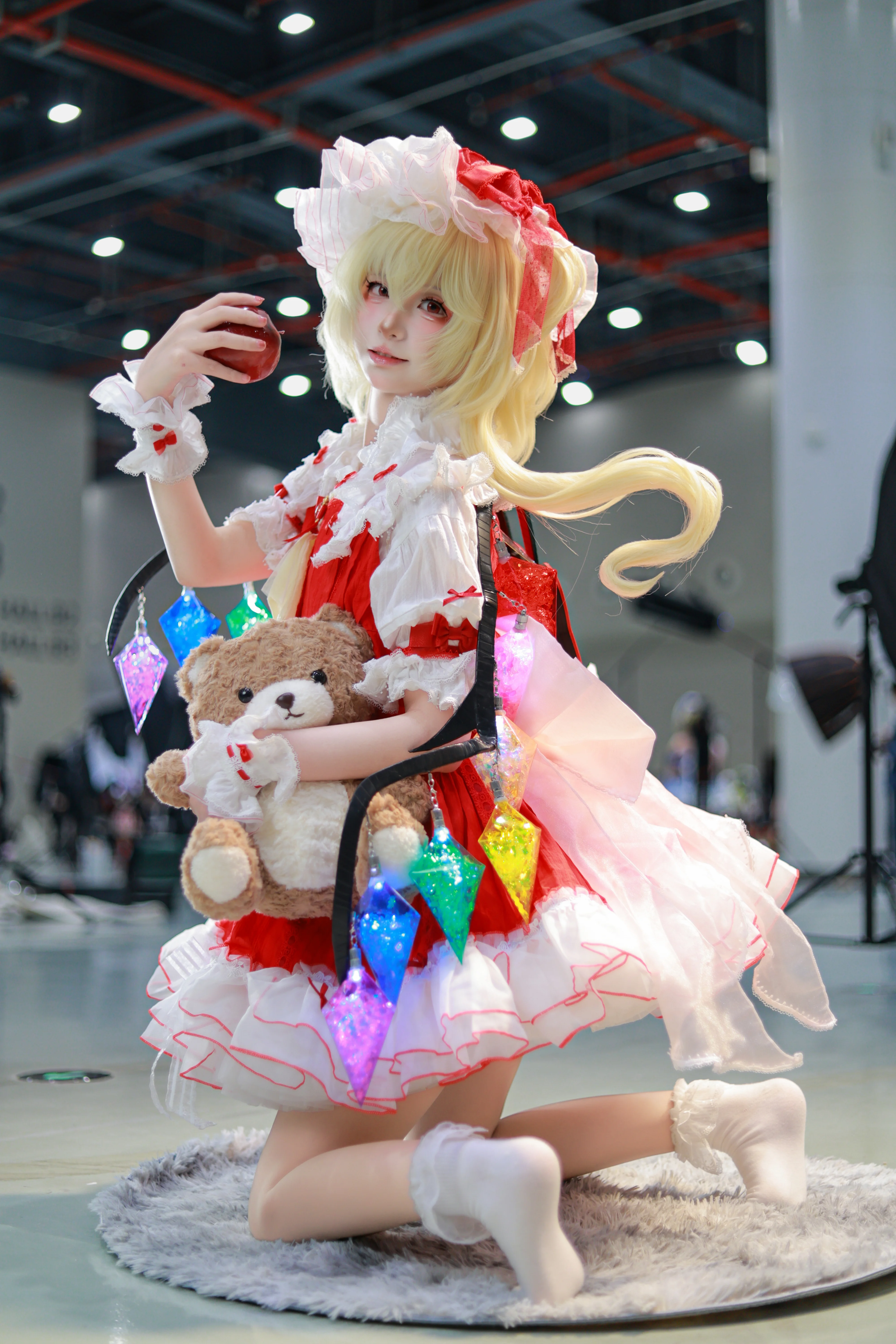 【芙蘭朵露cos】東方Project裡的紅魔館小惡魔，今天來陪大家玩啦 - 第 5 張