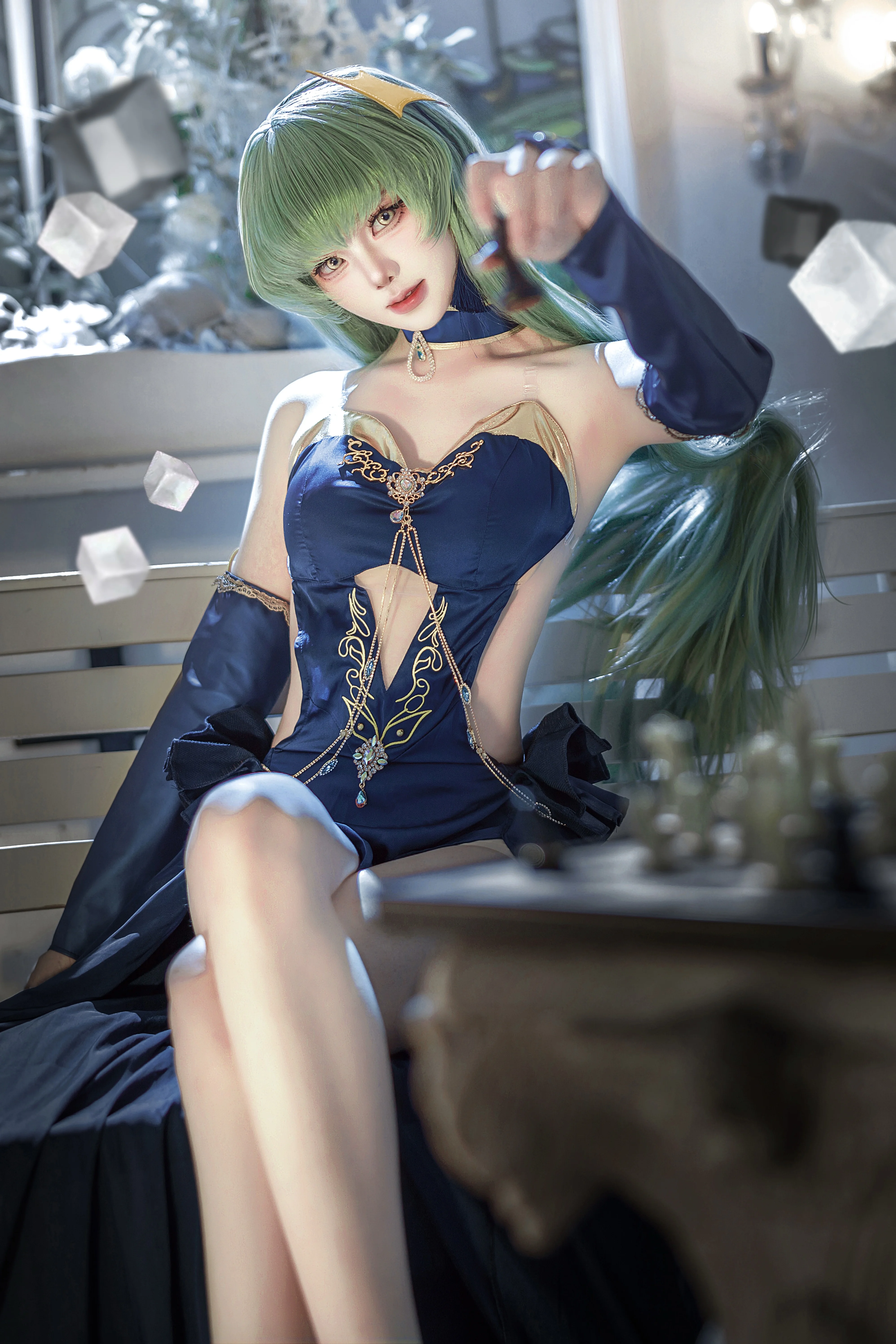【C.C. cos】反叛的鲁路修中的不老魔女，几何碎片中的午后