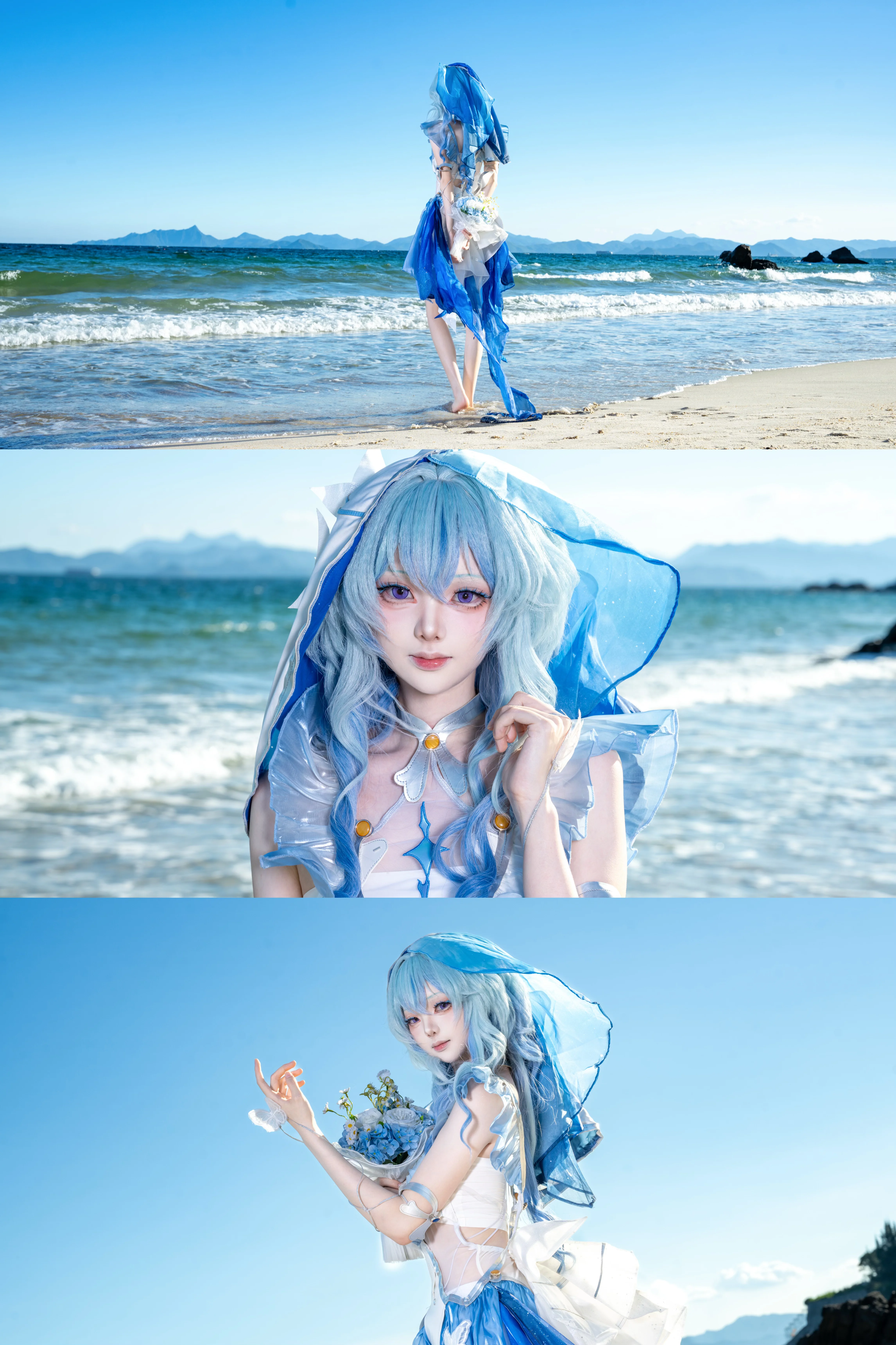 【守岸人cos】鸣潮海风与浪花中的实景记录 - 第 2 张