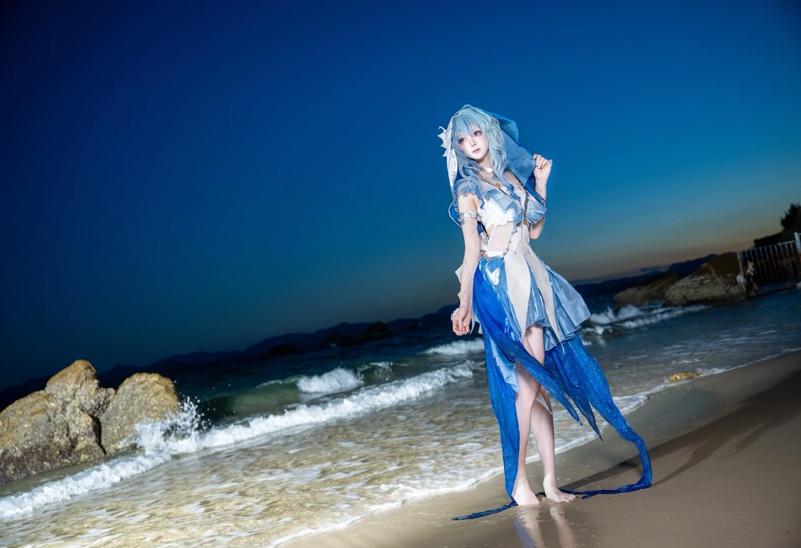 【守岸人cos】在海边的浪花中，寻找鸣潮的呼吸 - 第 2 张