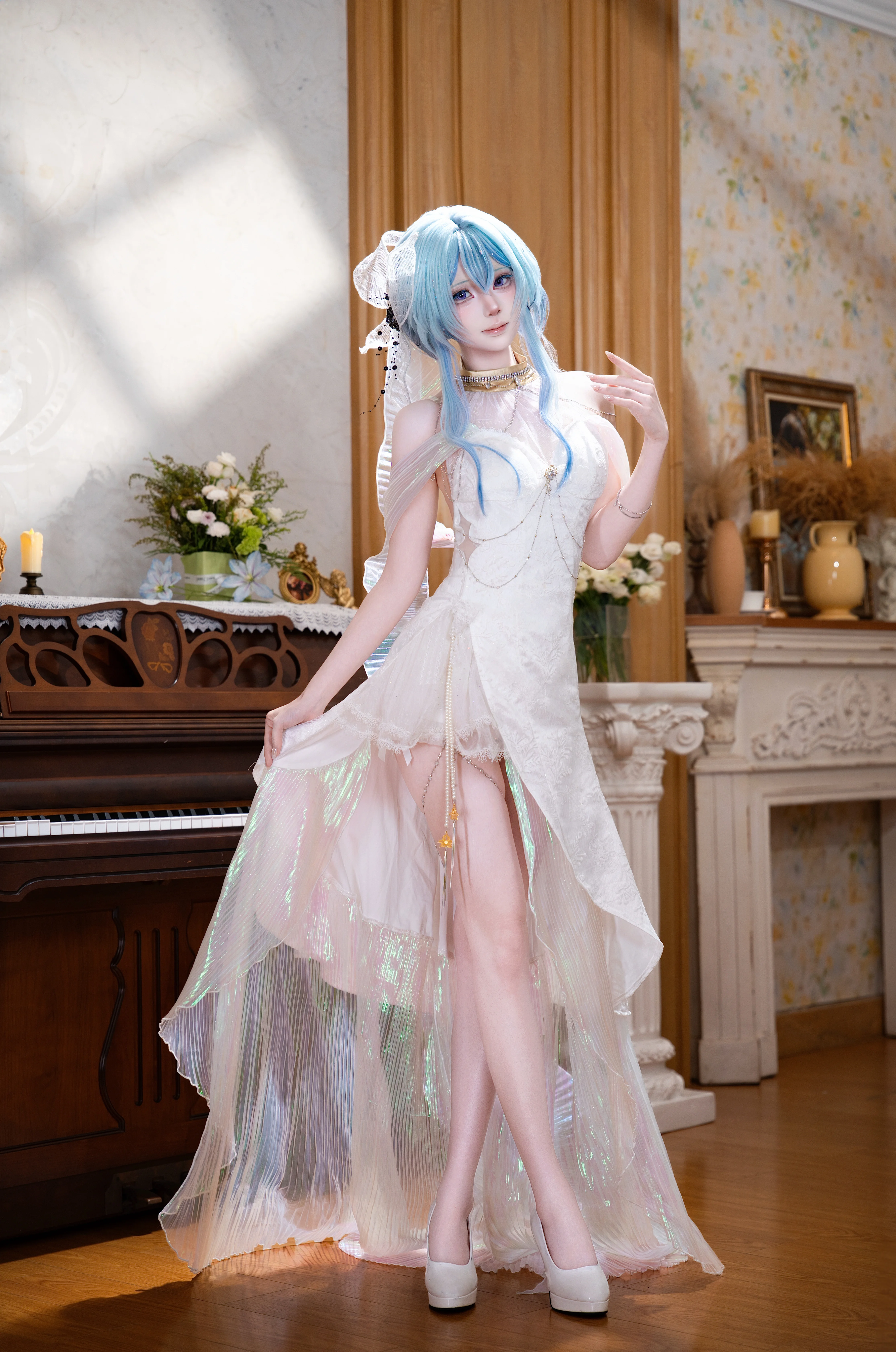 【ショアキーパー コスプレ】鳴潮の海岸線に佇む静謐な微光