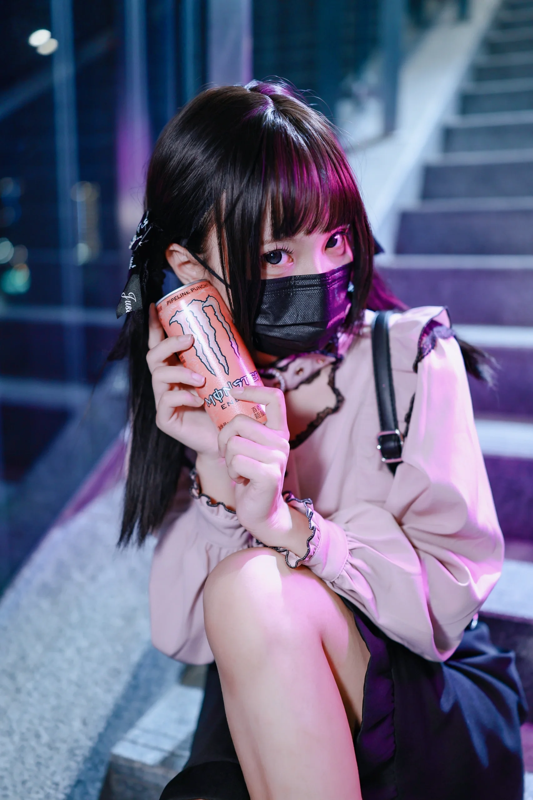 [Yua cosplay] Recreating the Sweet-Cool Look of "Tomorrow, I'll Be Someone's Girlfriend" on the Streets of Nanning - Image 1