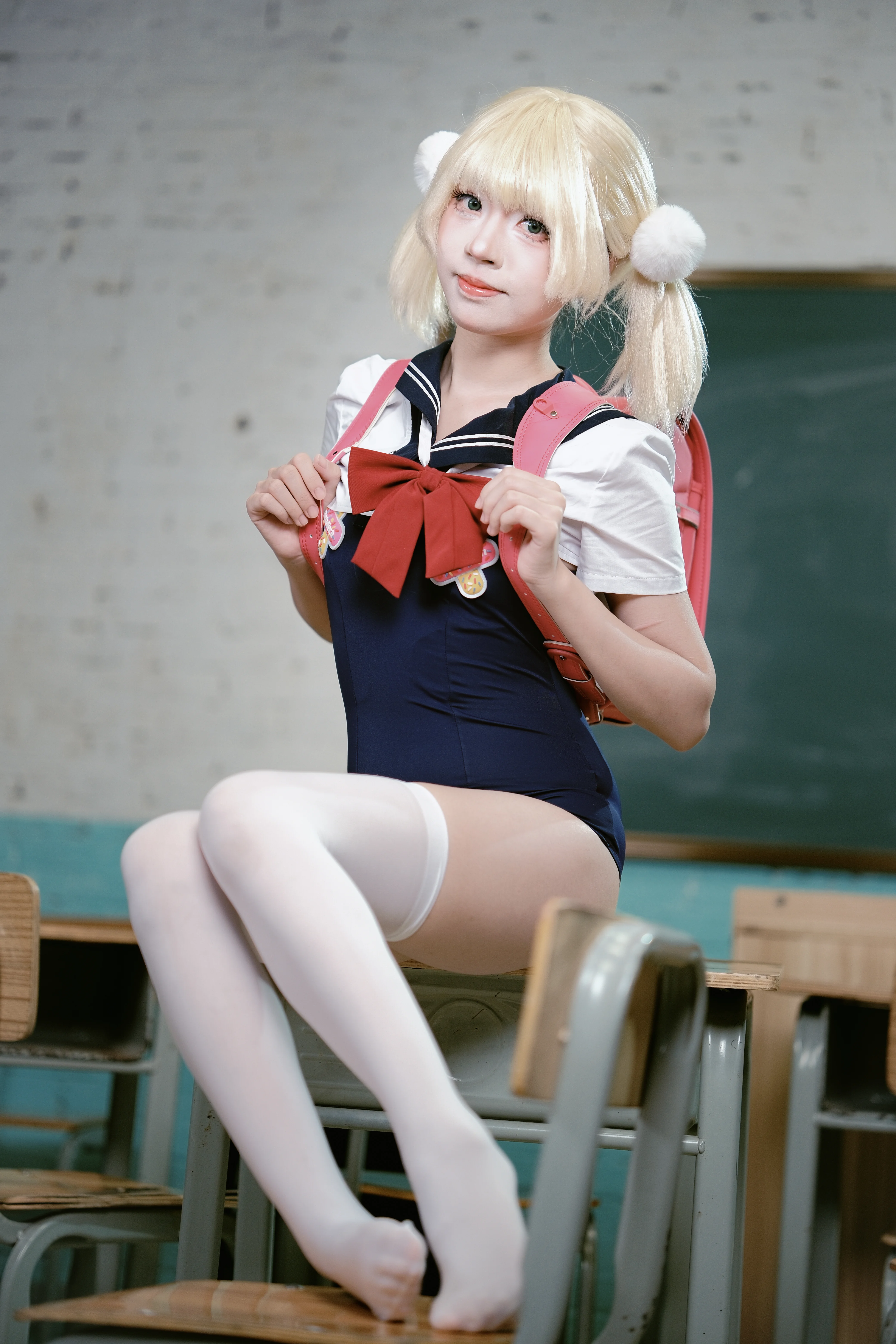 【時雨羽衣cos】虛擬主播的校園死庫水日常 - 第 2 張