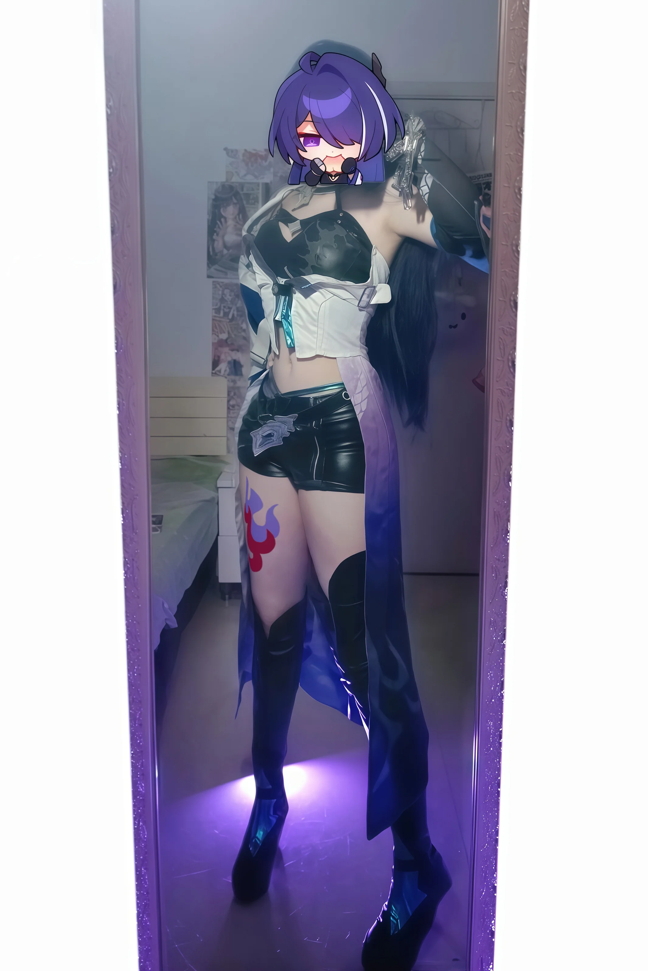 【黄泉cos】崩坏星穹铁道里的试衣记录 - 第 2 张