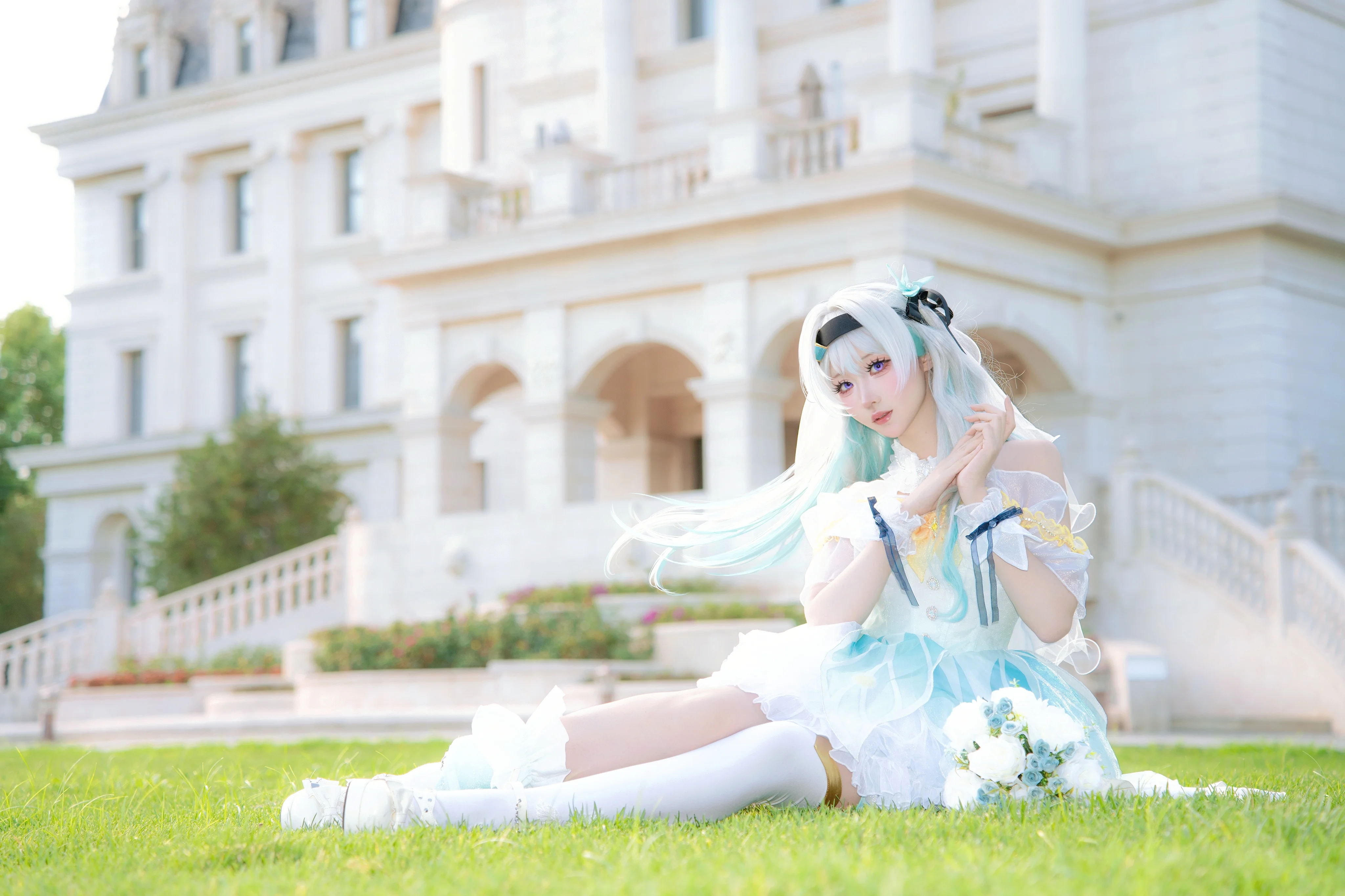 【流萤cos】崩坏星穹铁道里的那一抹清亮蓝白 - 第 3 张