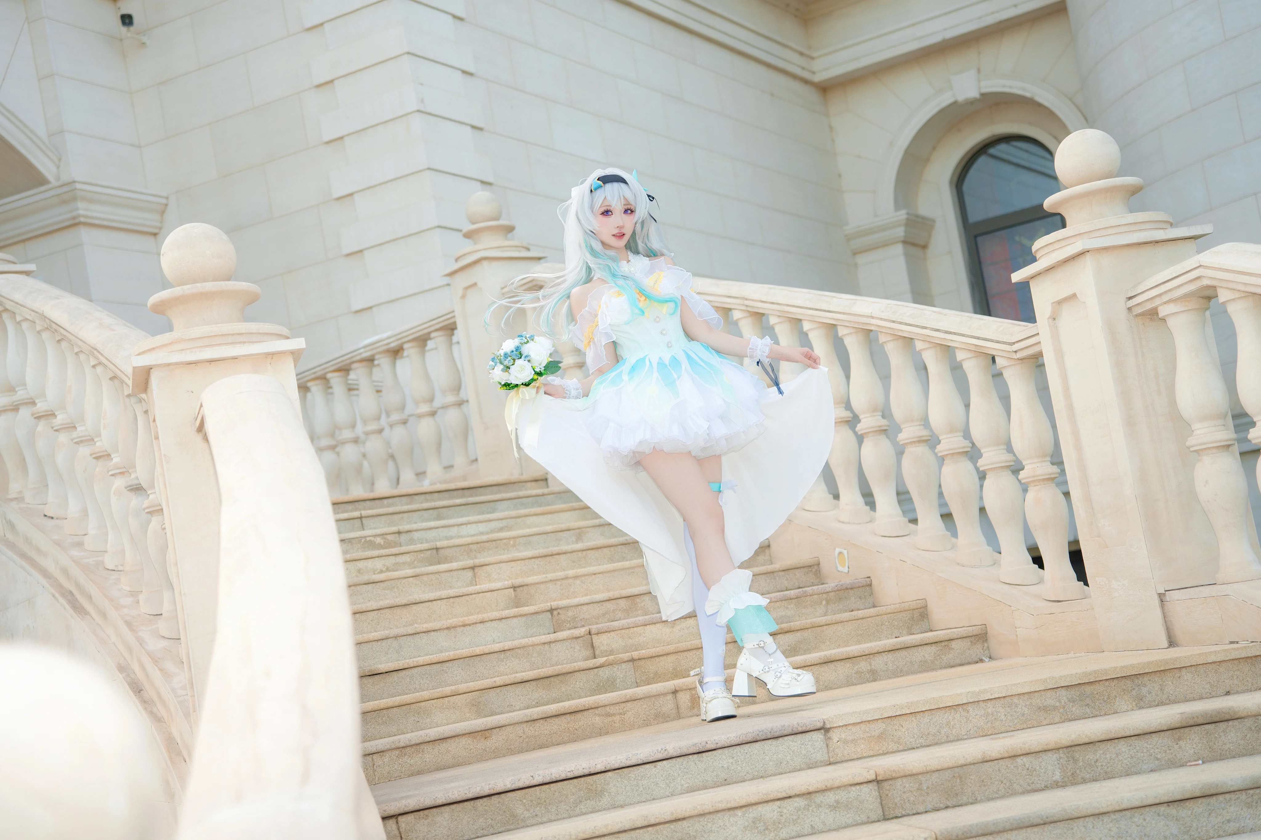 【流萤cos】崩坏星穹铁道里的那一抹清亮蓝白 - 第 4 张