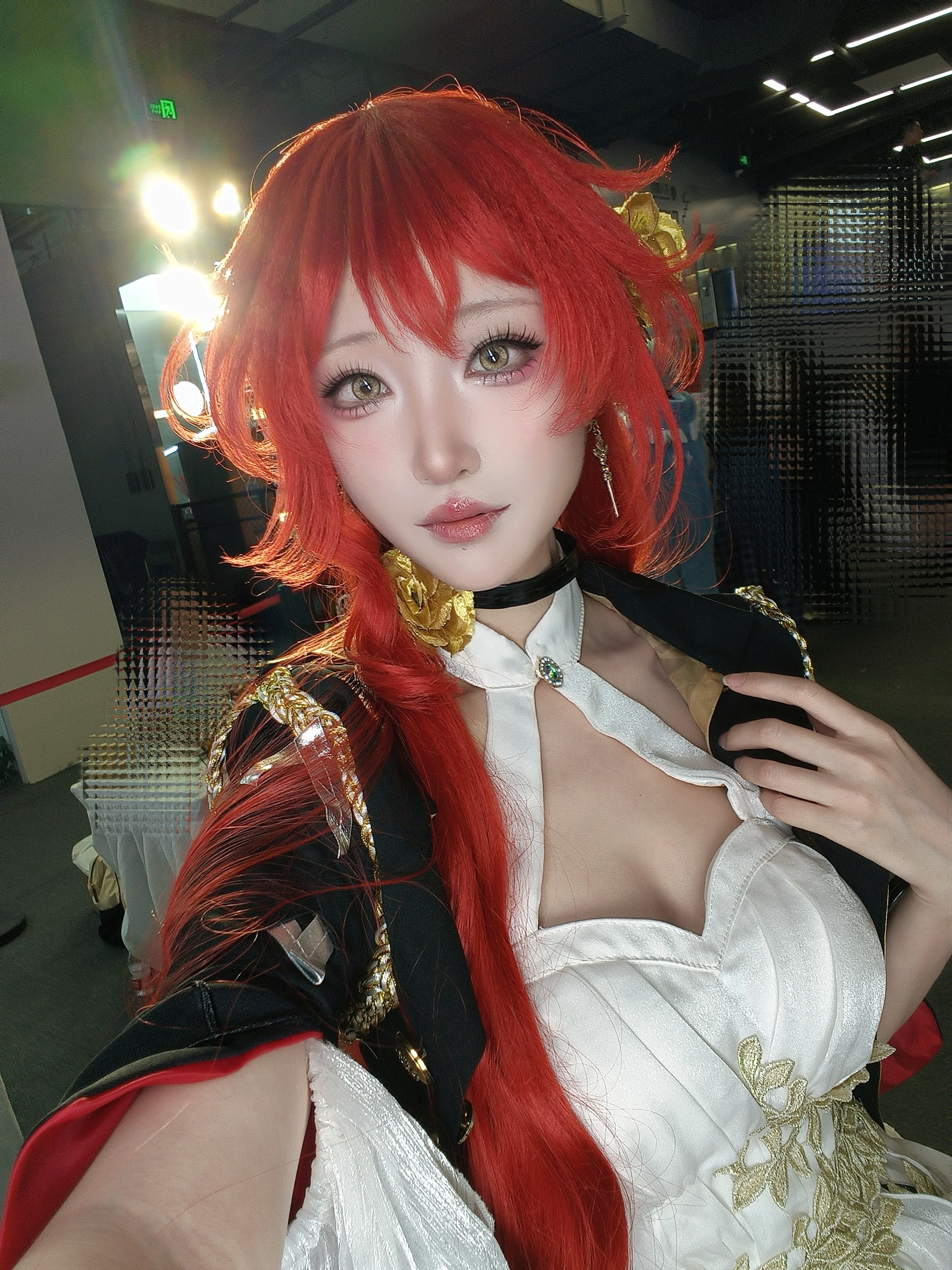 【姬子cos】崩坏星穹铁道，北京同人展的红发指挥官 - 第 3 张