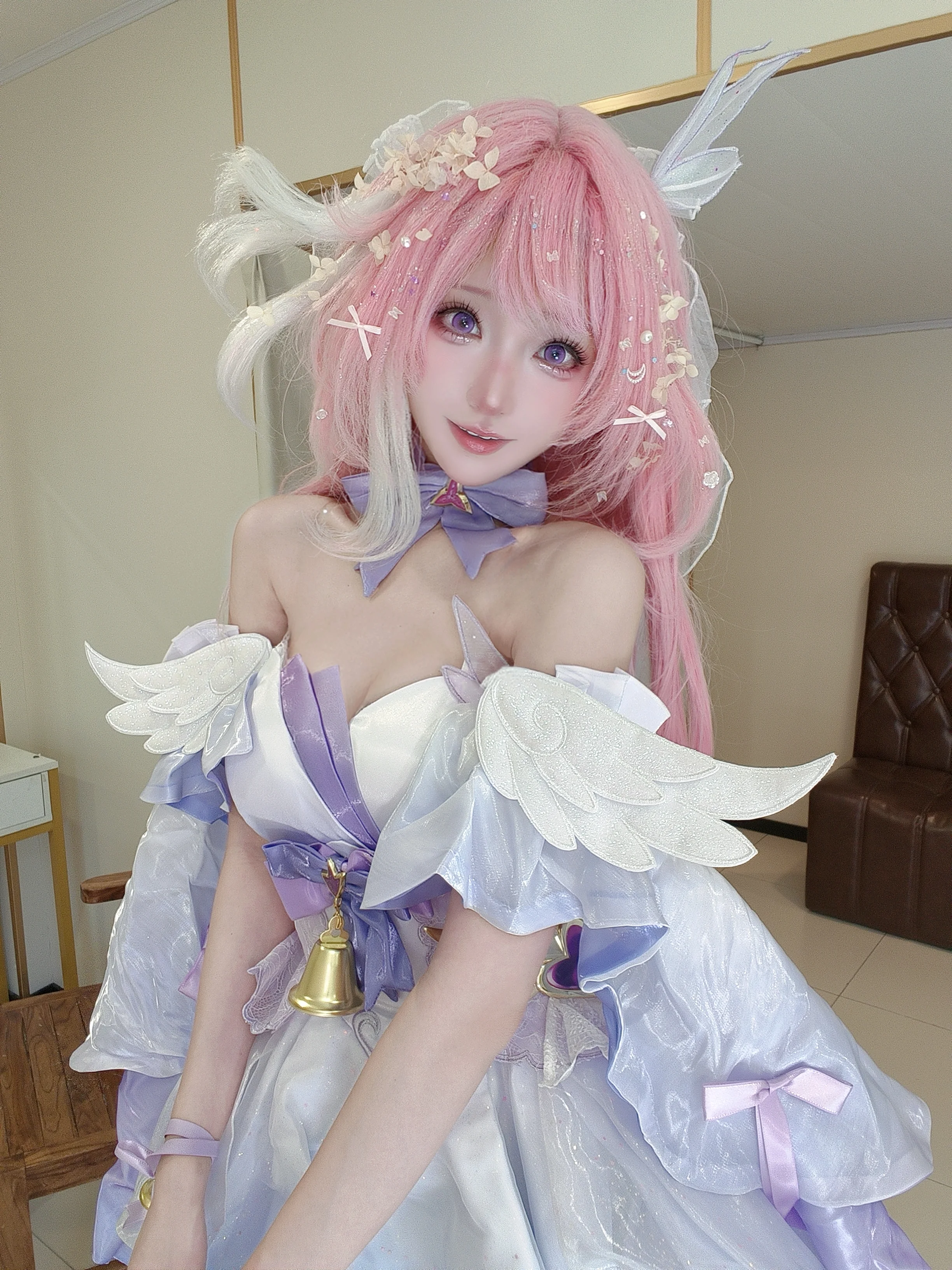 【爱莉希雅cos】爱莉希雅花间歌的梦幻定格 - 第 2 张