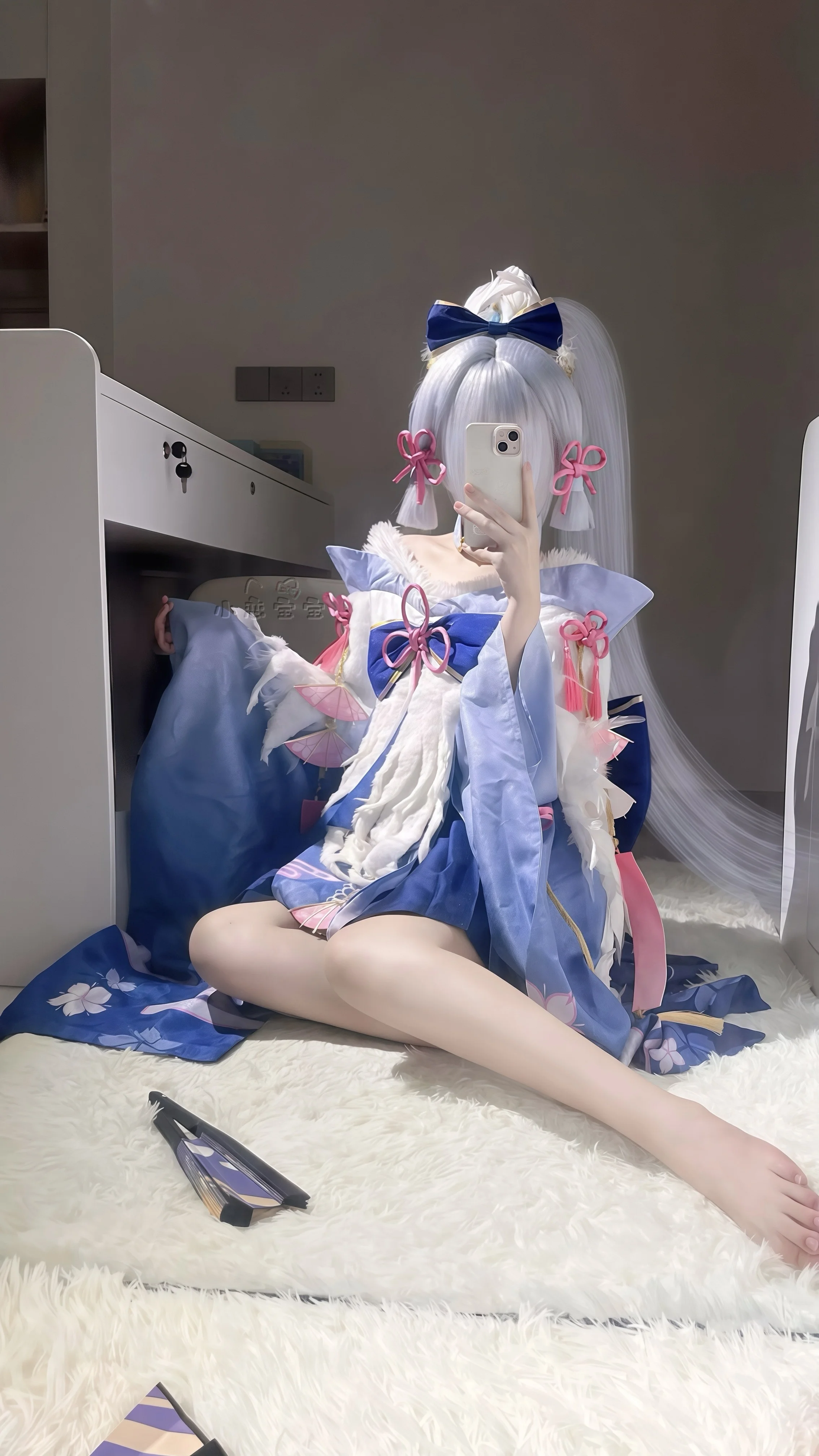 【神裡綾華cos】重新穿上白鷺公主的這套行頭 - 第 1 張