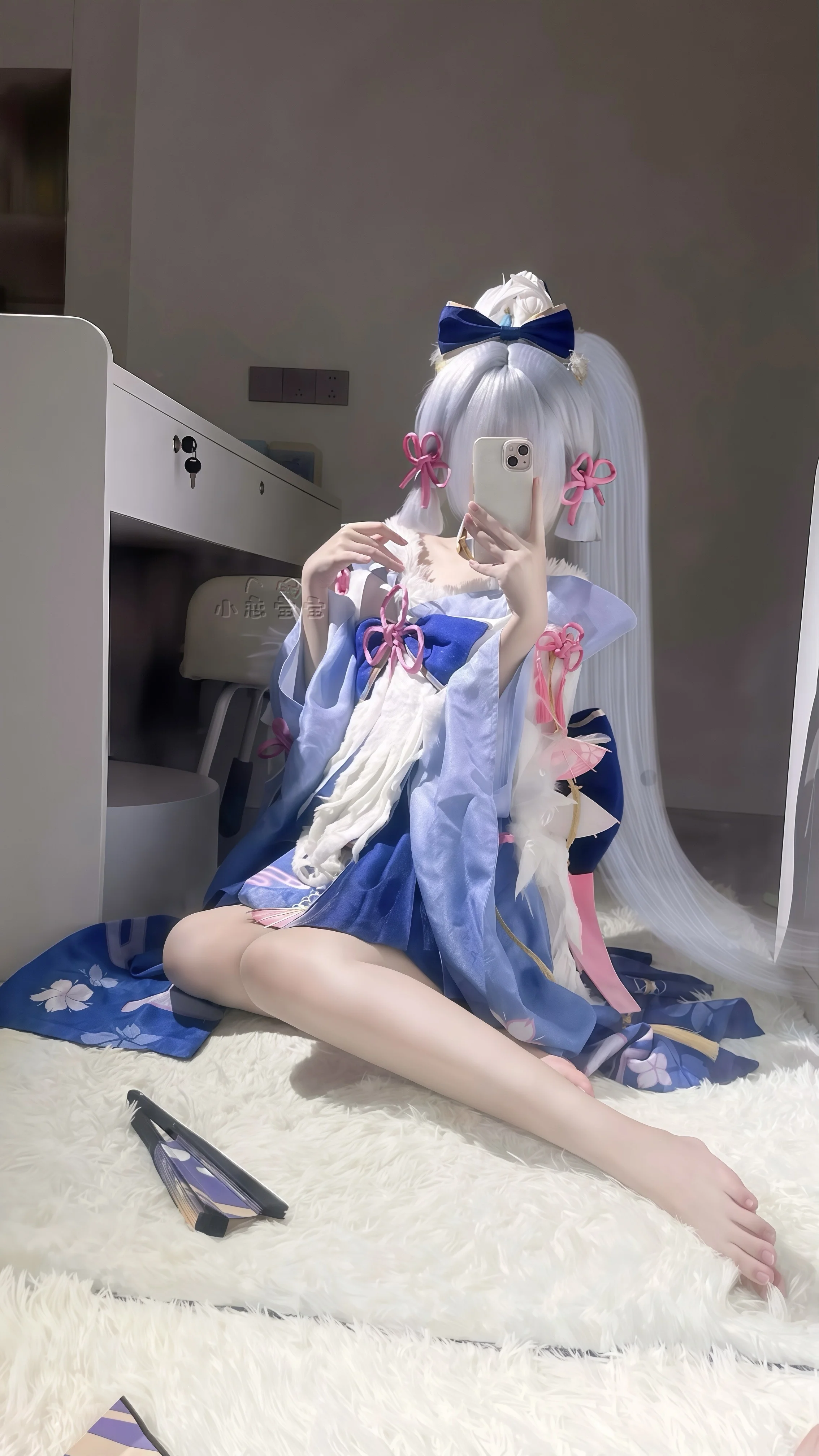 【神裡綾華cos】重新穿上白鷺公主的這套行頭 - 第 2 張