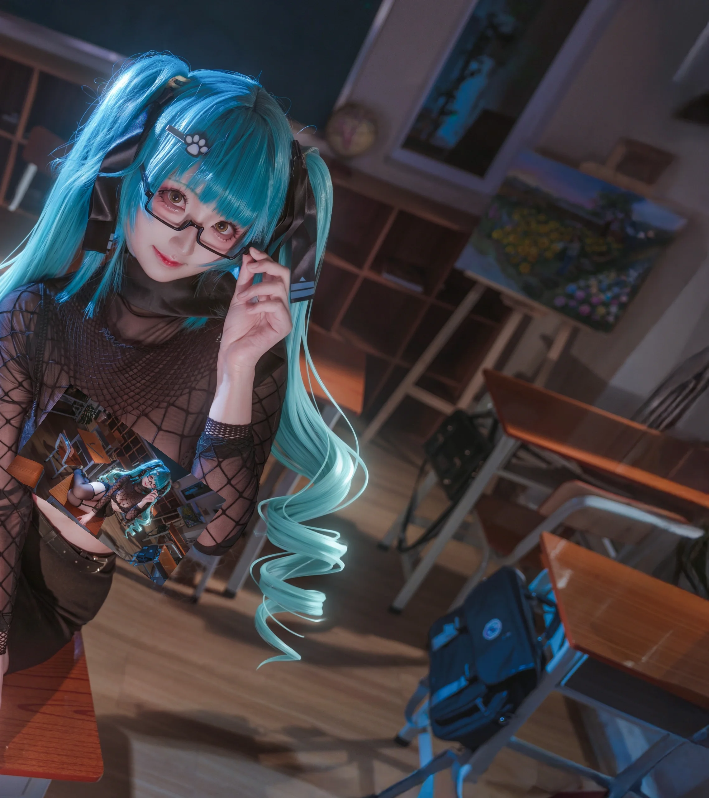【普麗瓦蒂cos】nikke教室裡的精英氣場 - 第 2 張