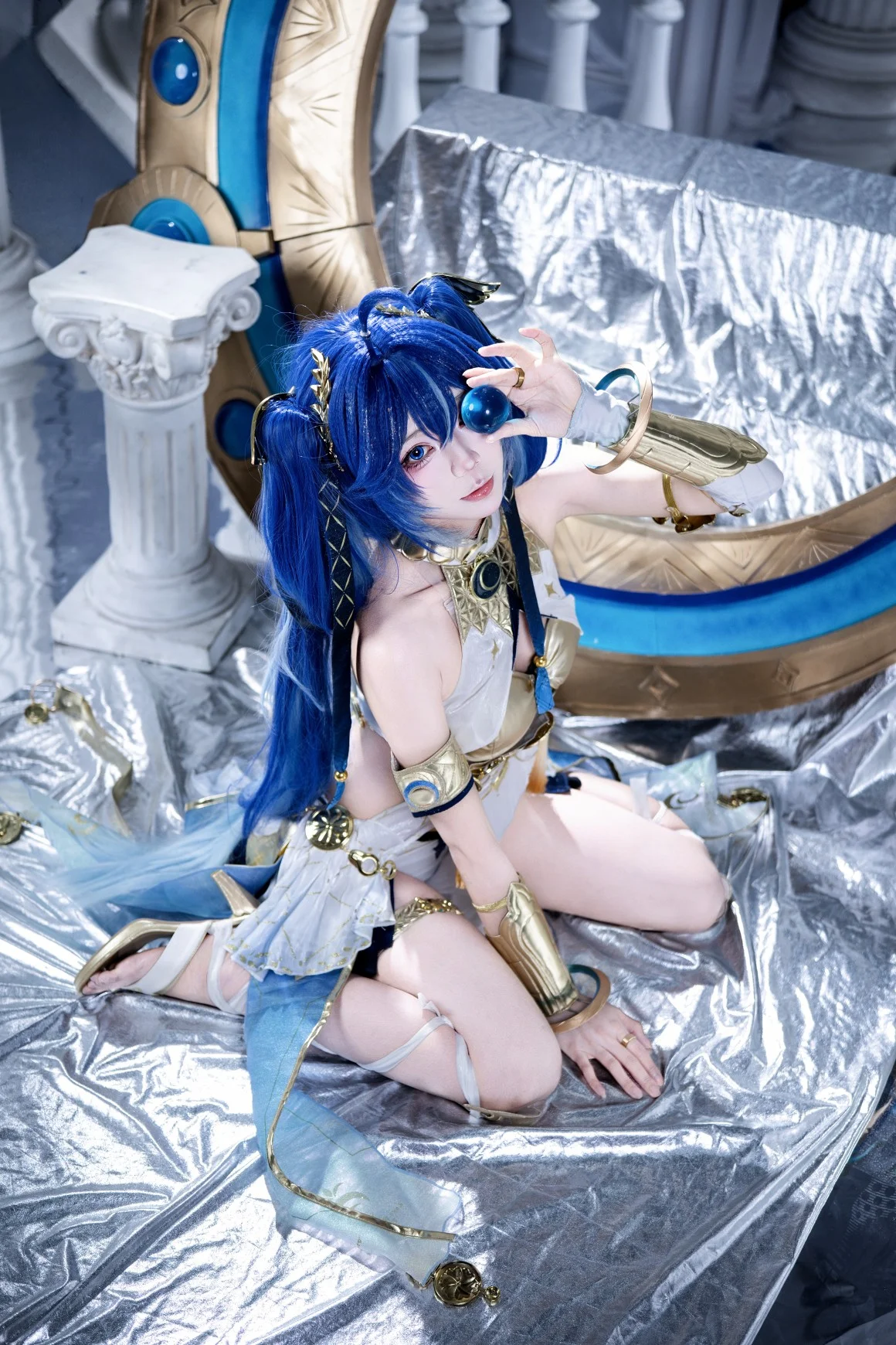 【尤诺cos】在鸣潮的星光中还原角色的神圣质感 - 第2张