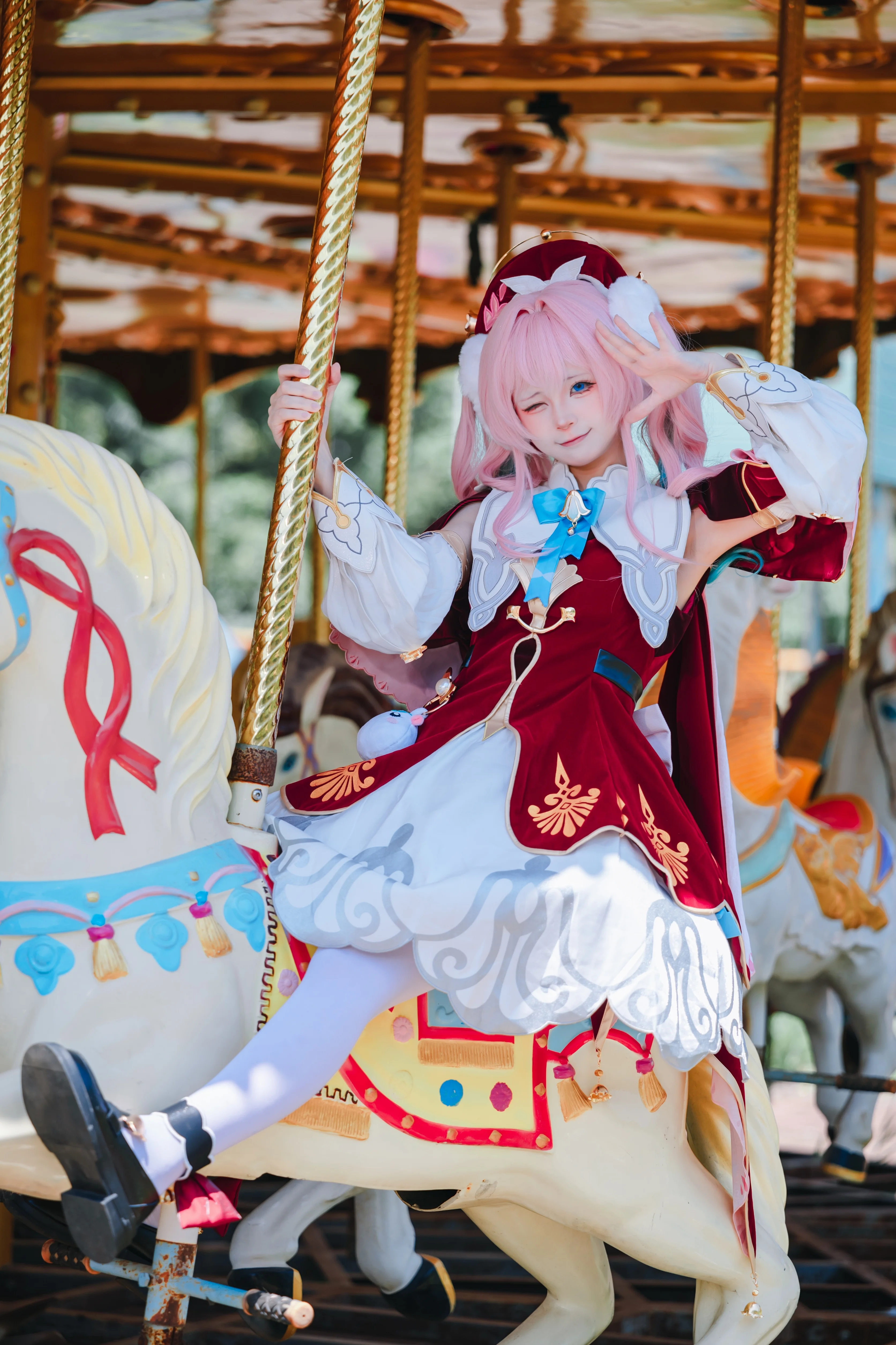 【风堇cos】崩坏星穹铁道 旋转木马上的午后时光 - 第 2 张