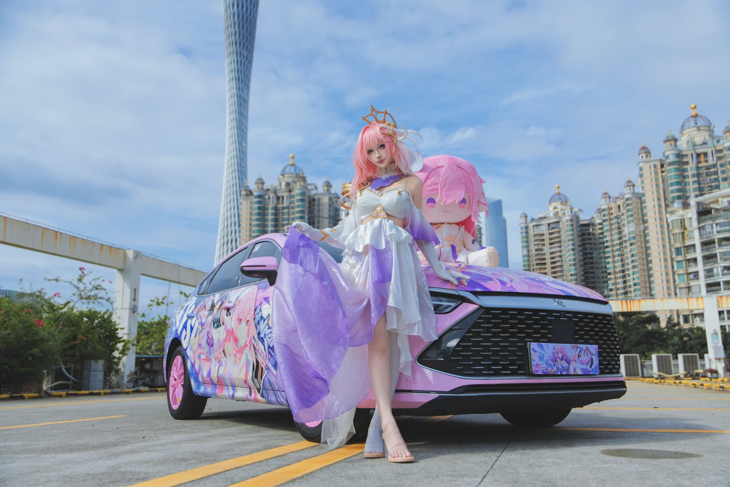 【愛莉希雅cos】崩壞3的專屬痛車外景記錄 - 第 5 張