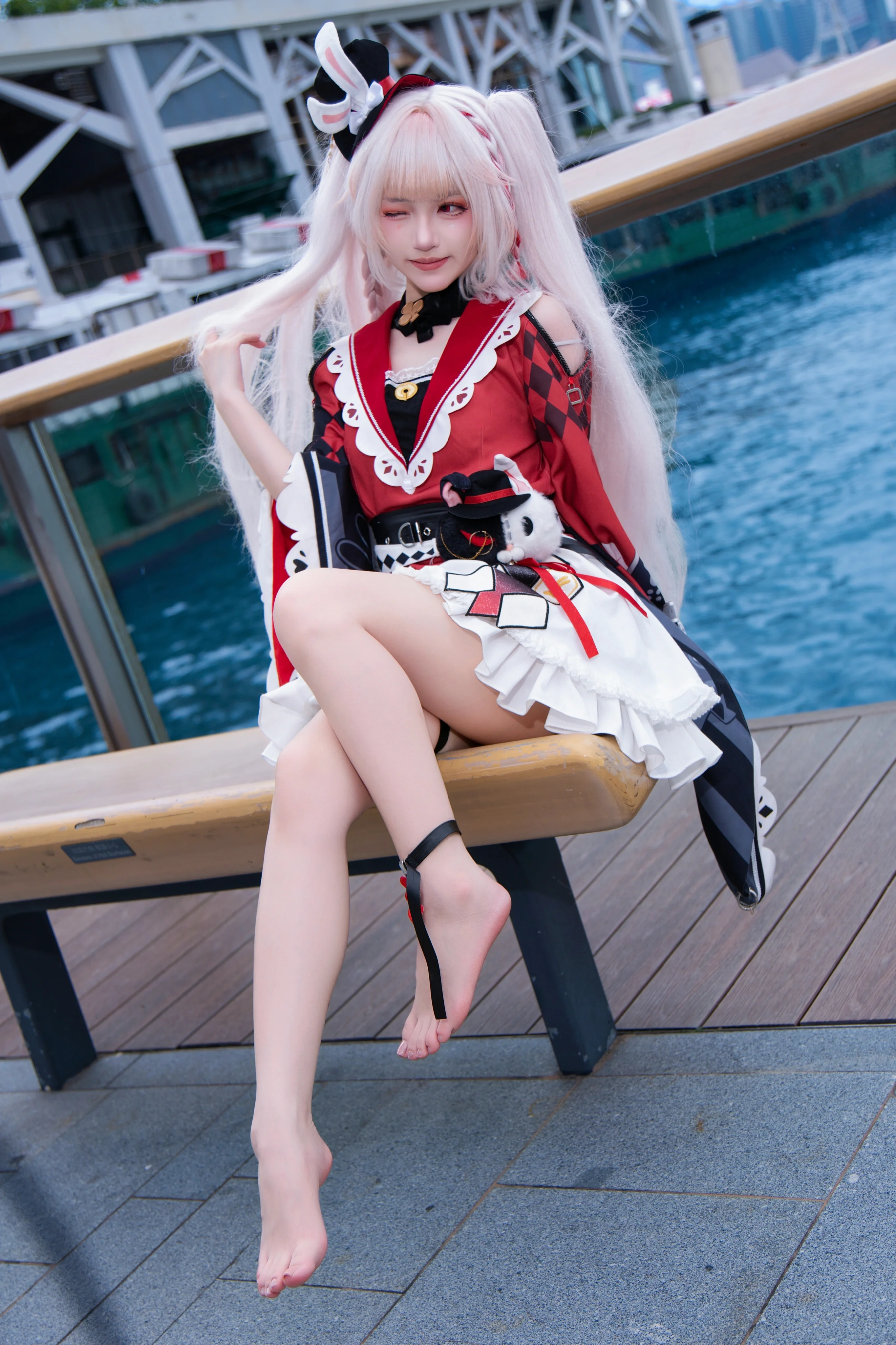 【火花cos】在维港海滨与火花邂逅崩坏：星穹铁道三周年 - 第2张