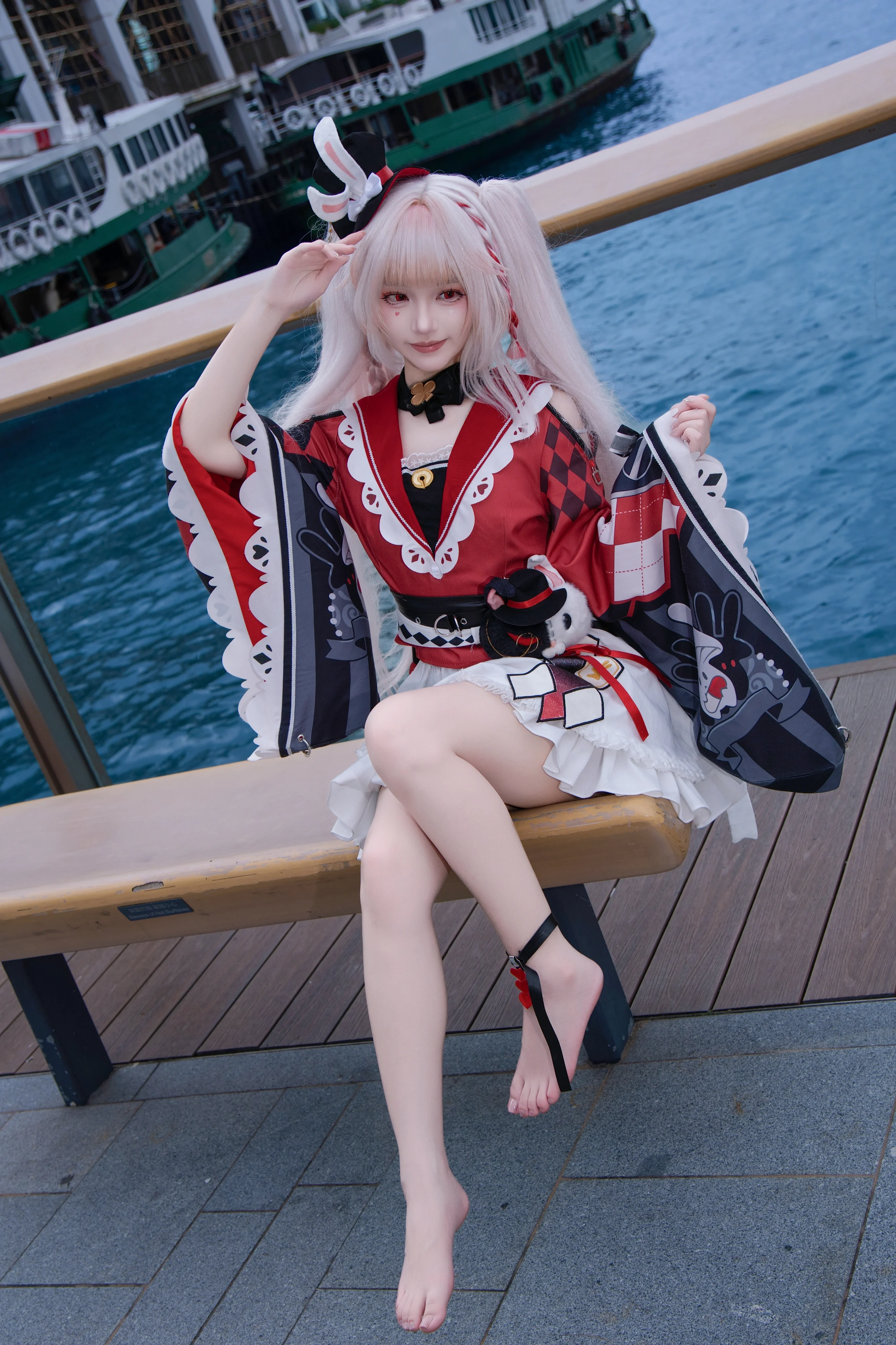 【火花cos】在维港海滨与火花邂逅崩坏：星穹铁道三周年 - 第3张