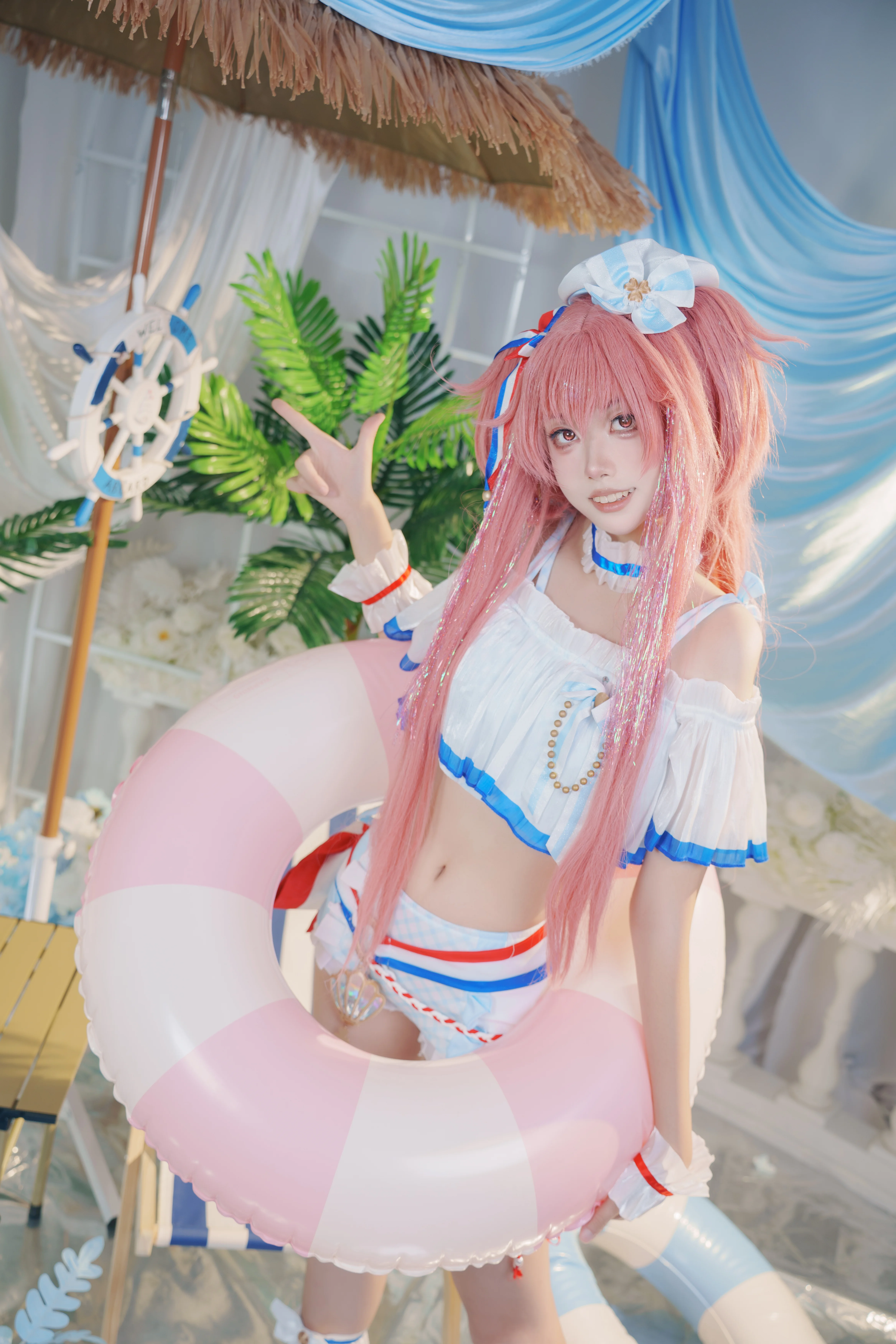 【桃井爱莉cos】世界计划里的闪耀夏日瞬间 - 第 2 张