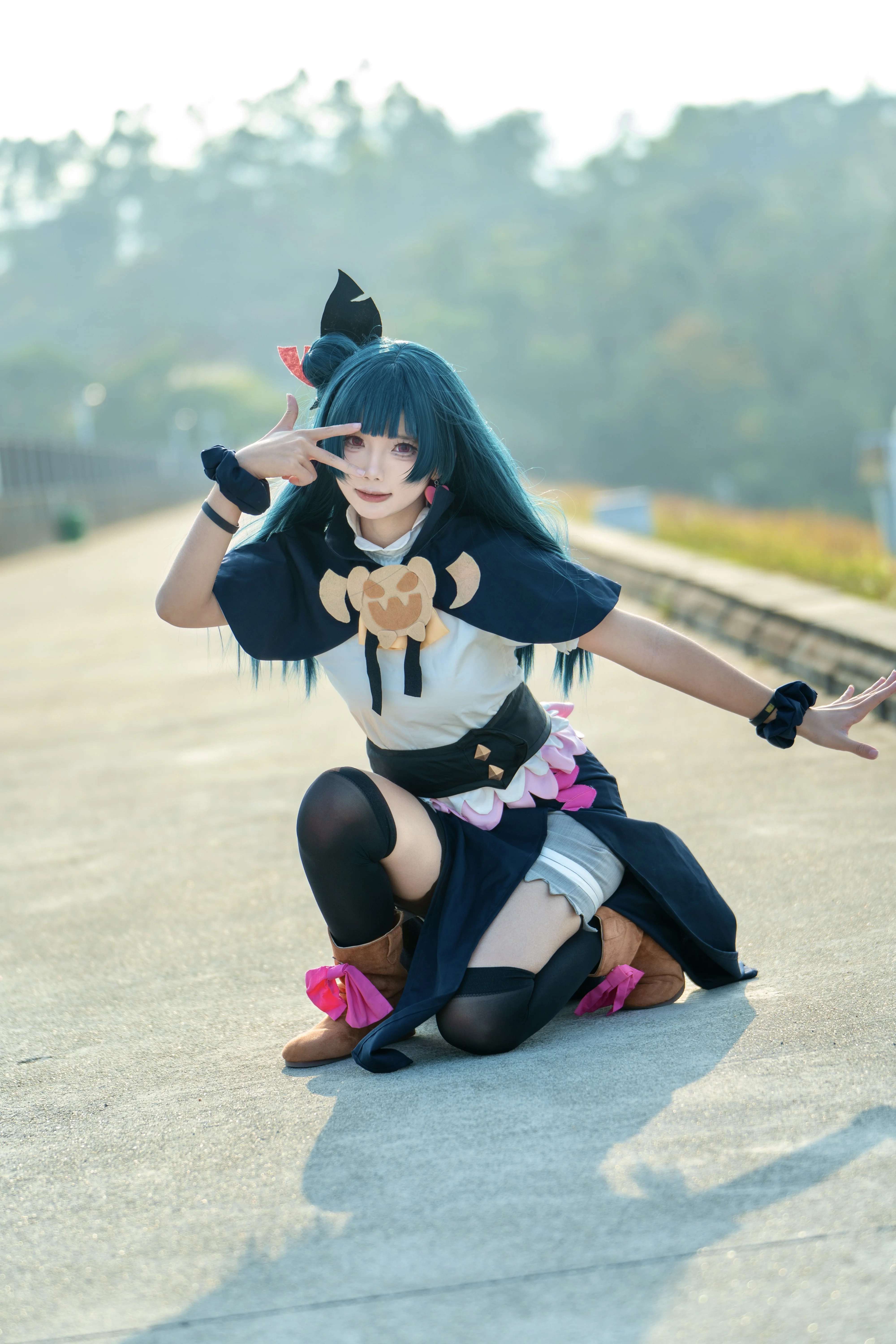 【津島善子コスプレ】秋風ダムのほとりの堕天使ヨハネ、「幻日のヨハネ」コスプレ写真共有 - 17 枚目