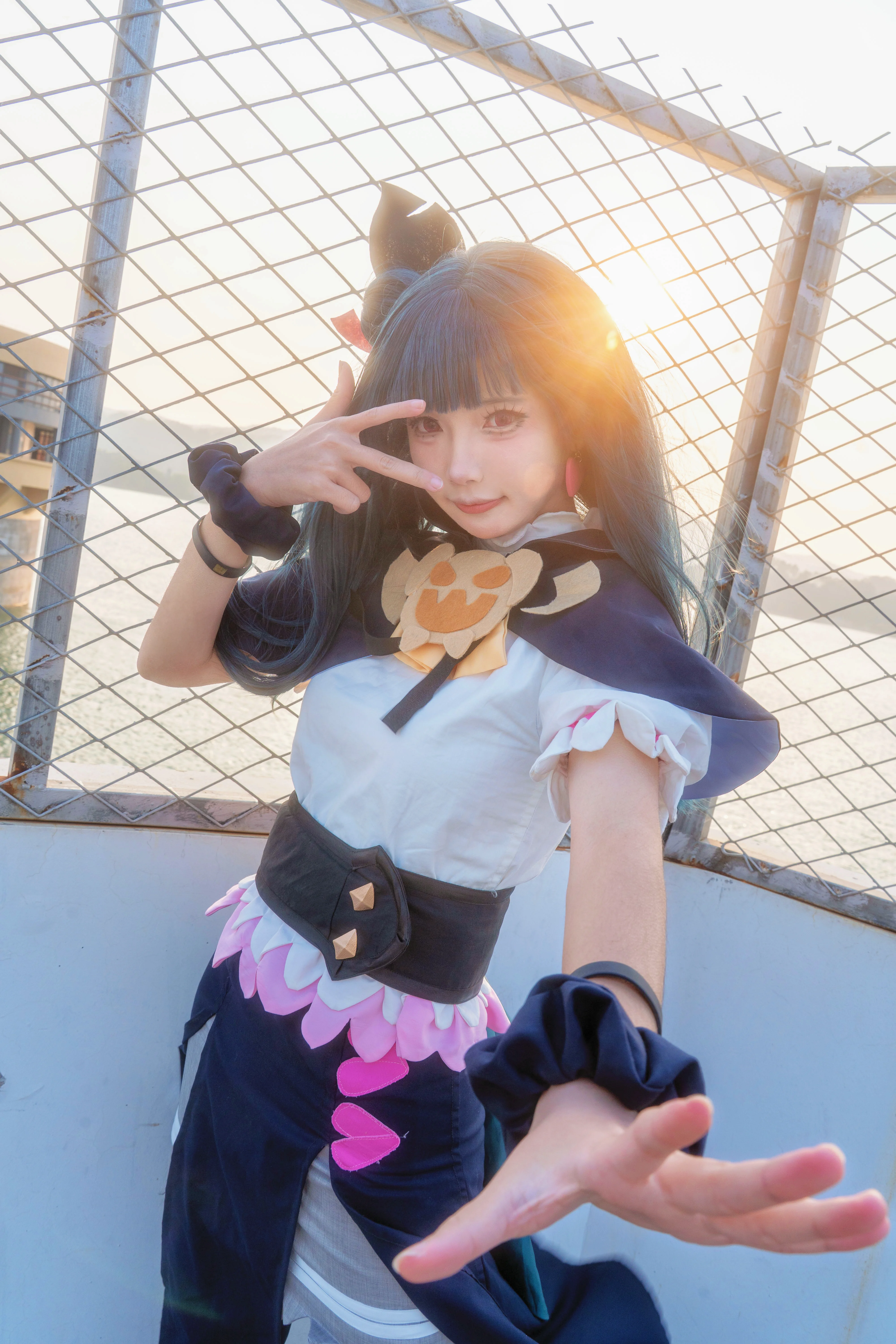 【津島善子コスプレ】秋風ダムのほとりの堕天使ヨハネ、「幻日のヨハネ」コスプレ写真共有 - 3 枚目