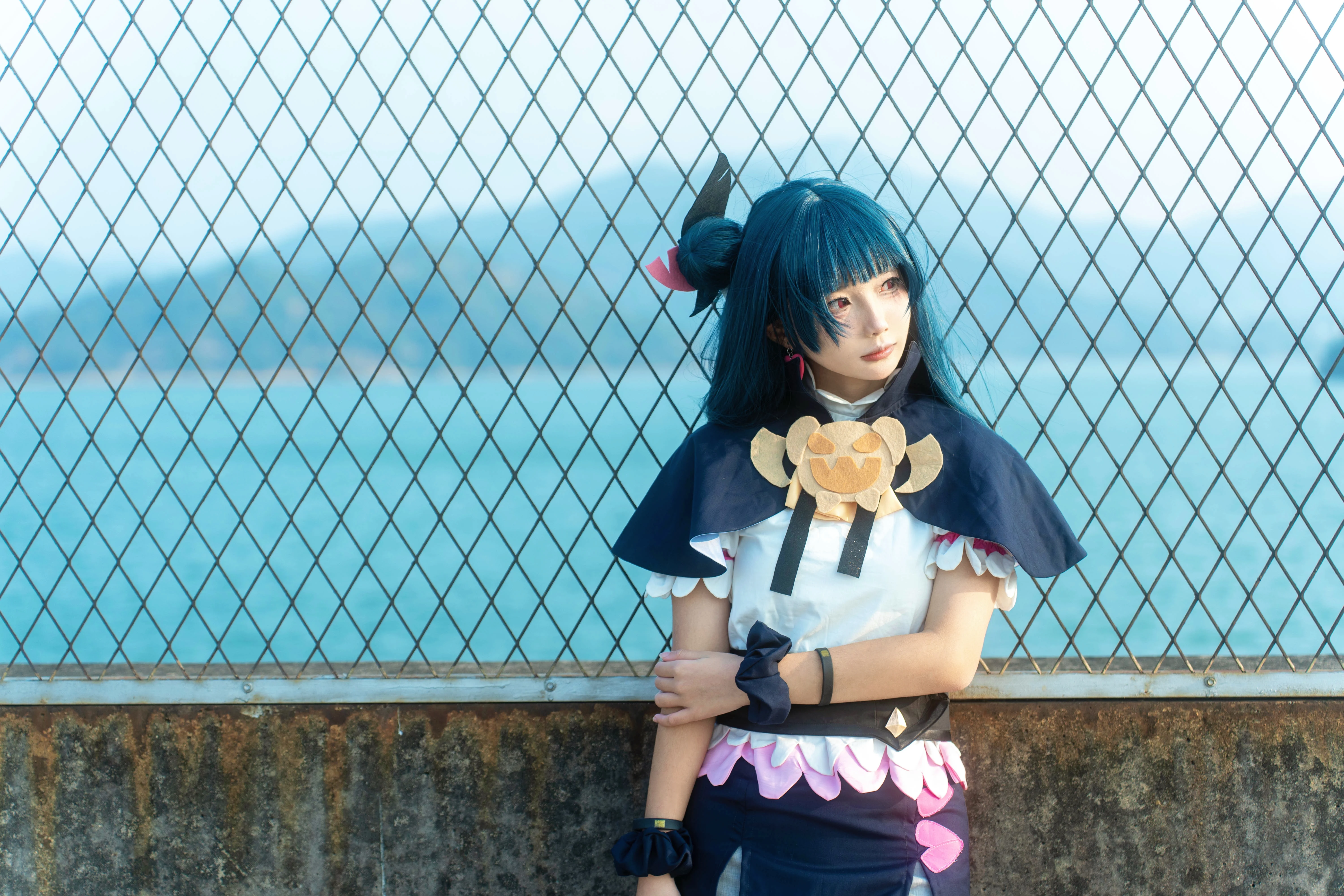 【津島善子コスプレ】秋風ダムのほとりの堕天使ヨハネ、「幻日のヨハネ」コスプレ写真共有 - 5 枚目