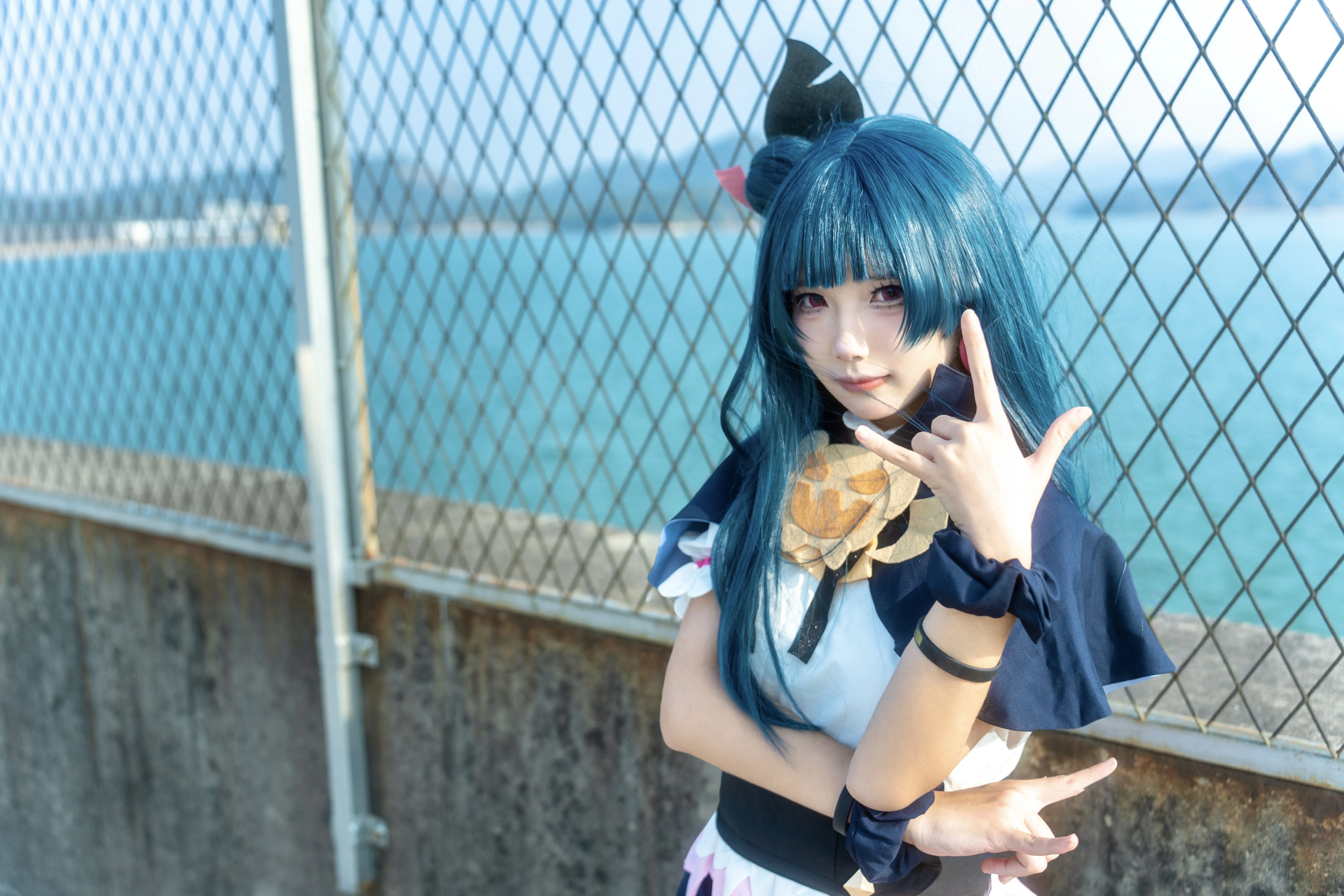 【津島善子コスプレ】秋風ダムのほとりの堕天使ヨハネ、「幻日のヨハネ」コスプレ写真共有 - 7 枚目
