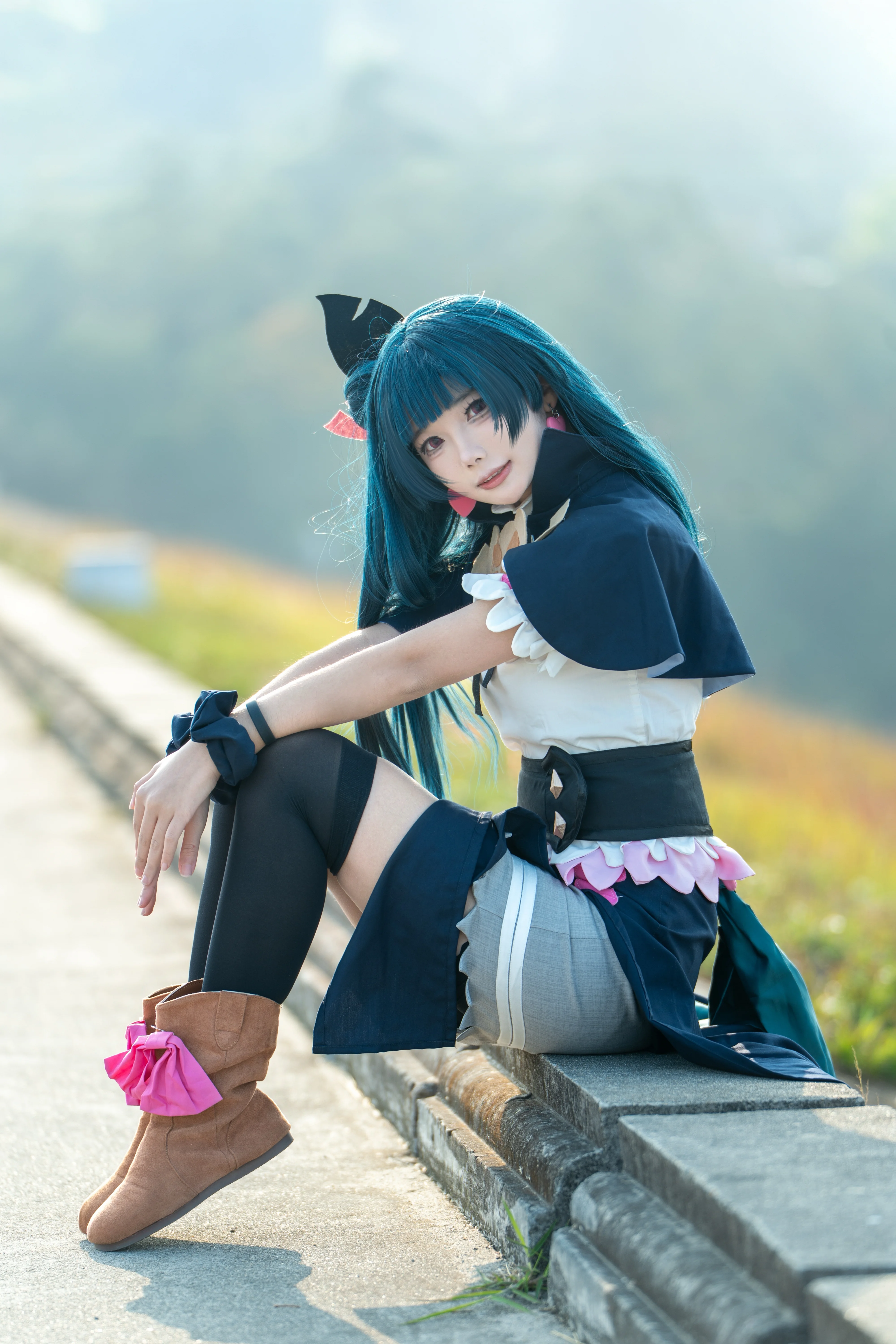 【津島善子コスプレ】秋風ダムのほとりの堕天使ヨハネ、「幻日のヨハネ」コスプレ写真共有 - 9 枚目