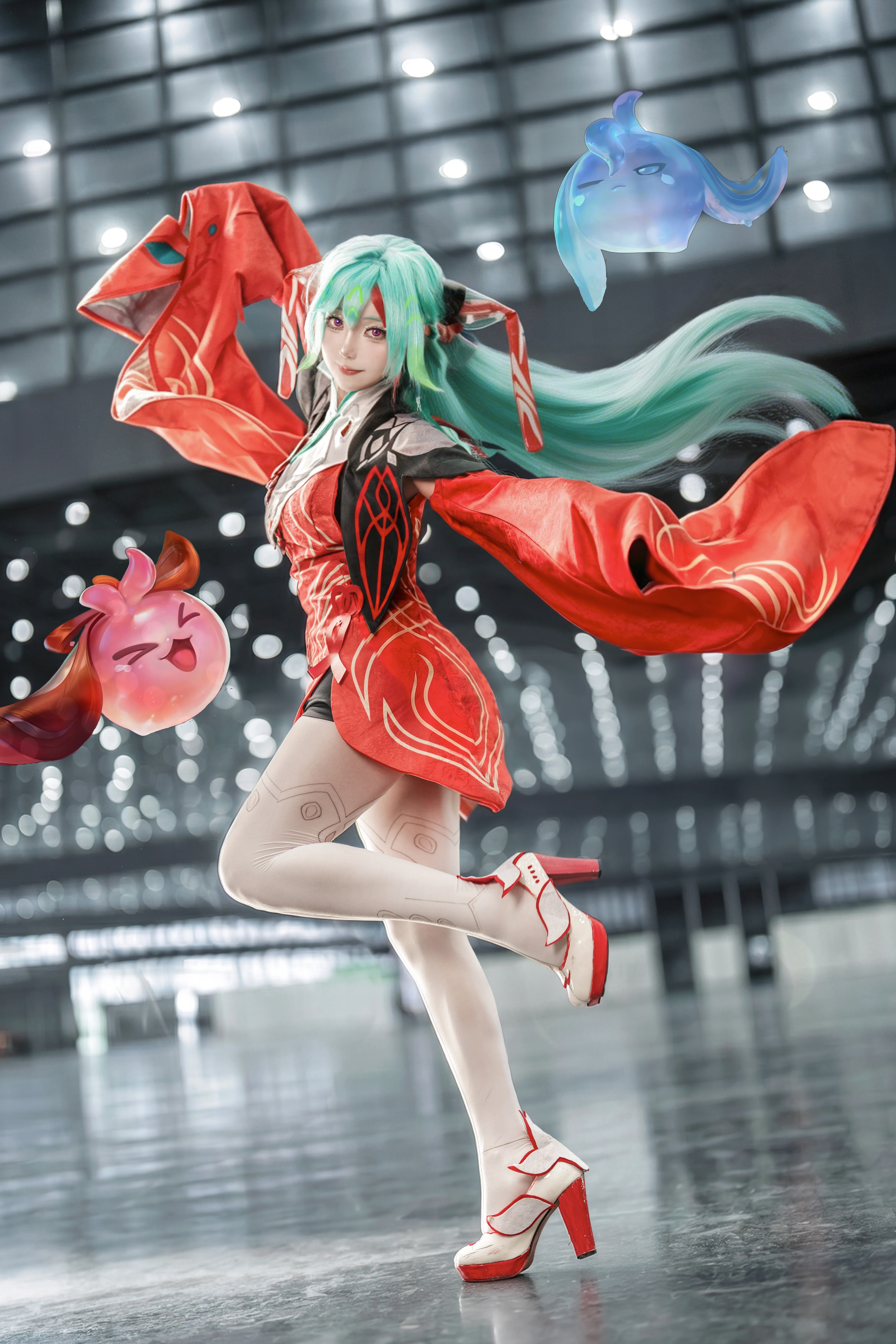 【少司缘cos】王者荣耀红袖流转，捕捉少司缘的灵动瞬间