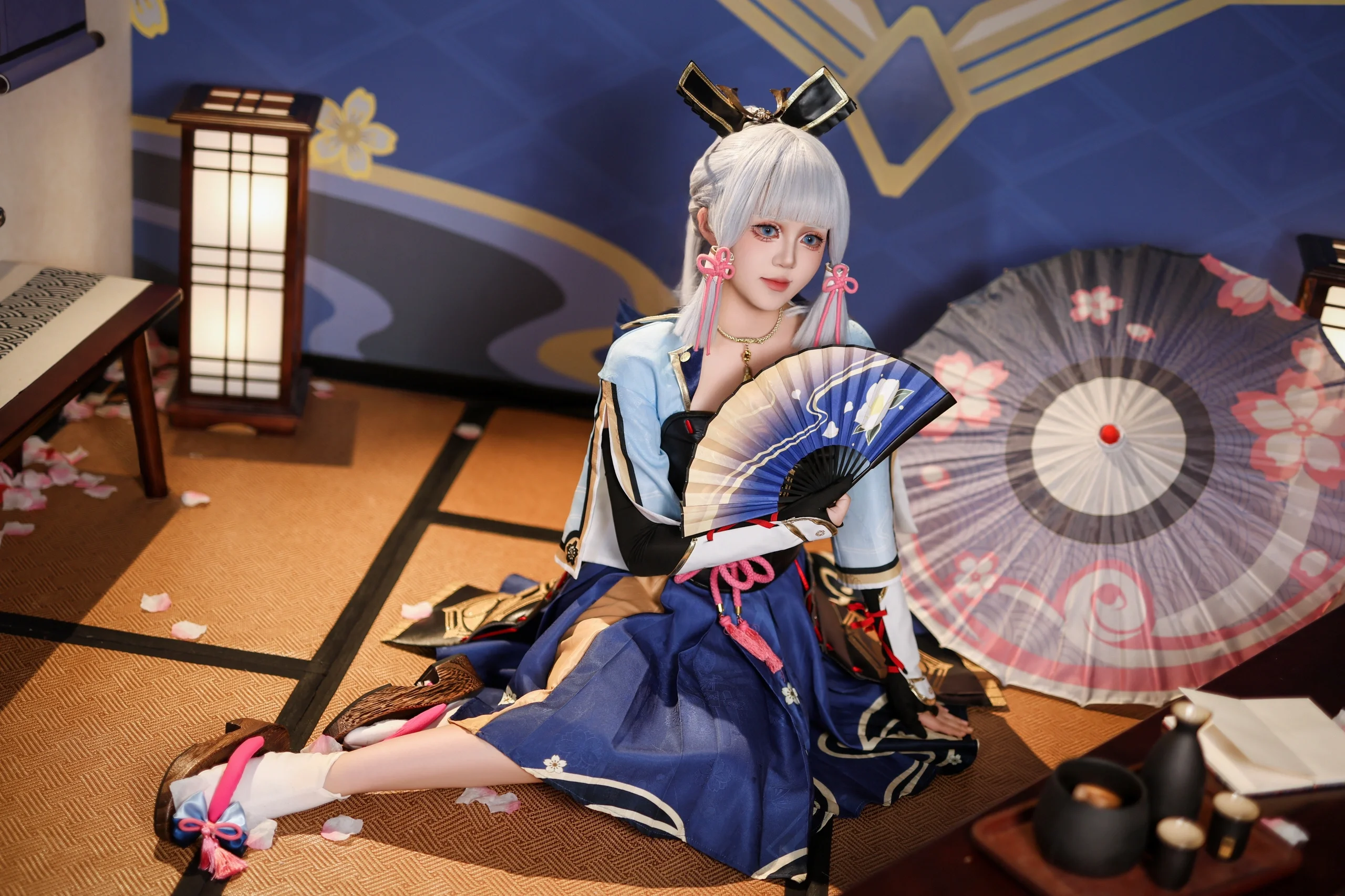 【神里绫华cos】白鹭公主的剑舞，与君共赏 - 第 1 张