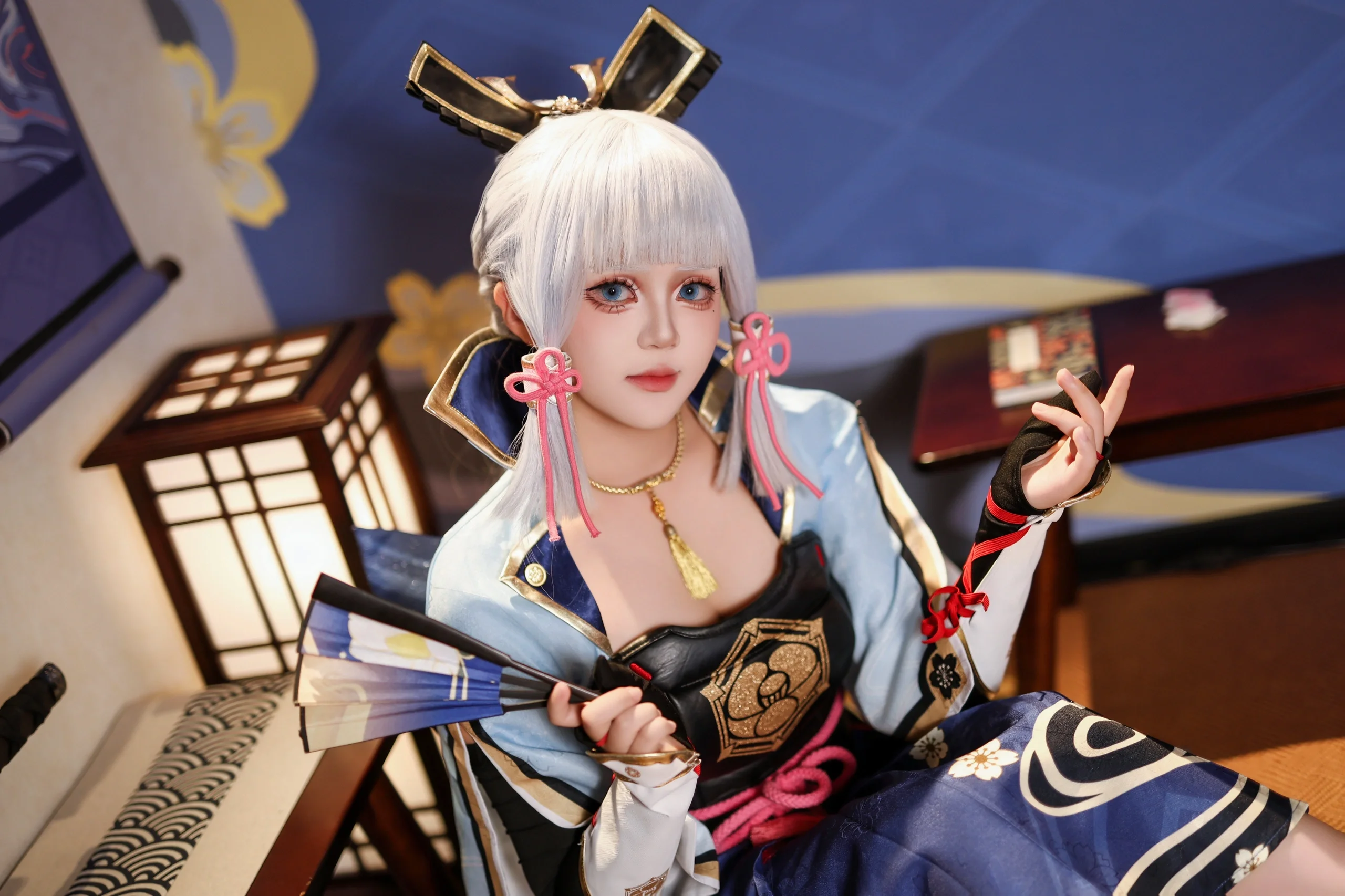 【神里绫华cos】白鹭公主的剑舞，与君共赏 - 第 2 张