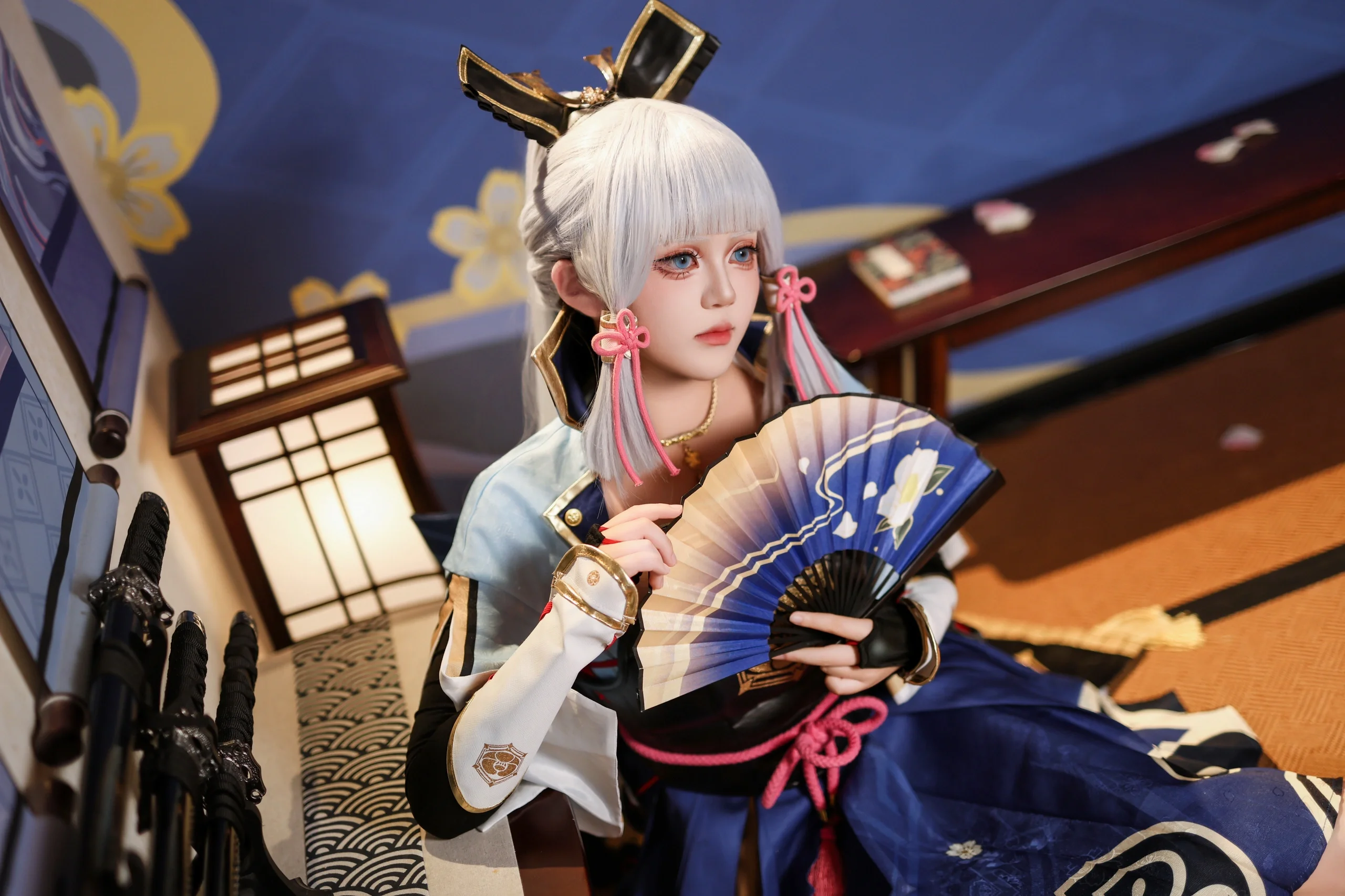 【神里绫华cos】白鹭公主的剑舞，与君共赏 - 第 5 张