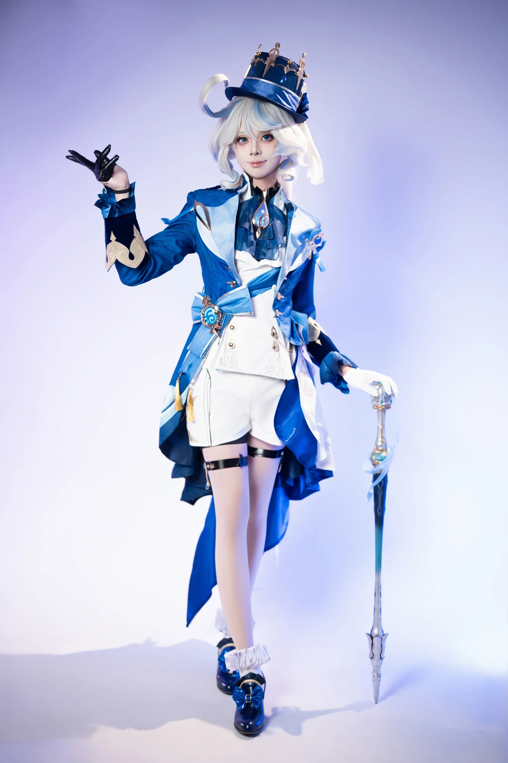 【芙宁娜cos】原神枫丹的审判，属于水神的戏剧终幕 - 第 4 张