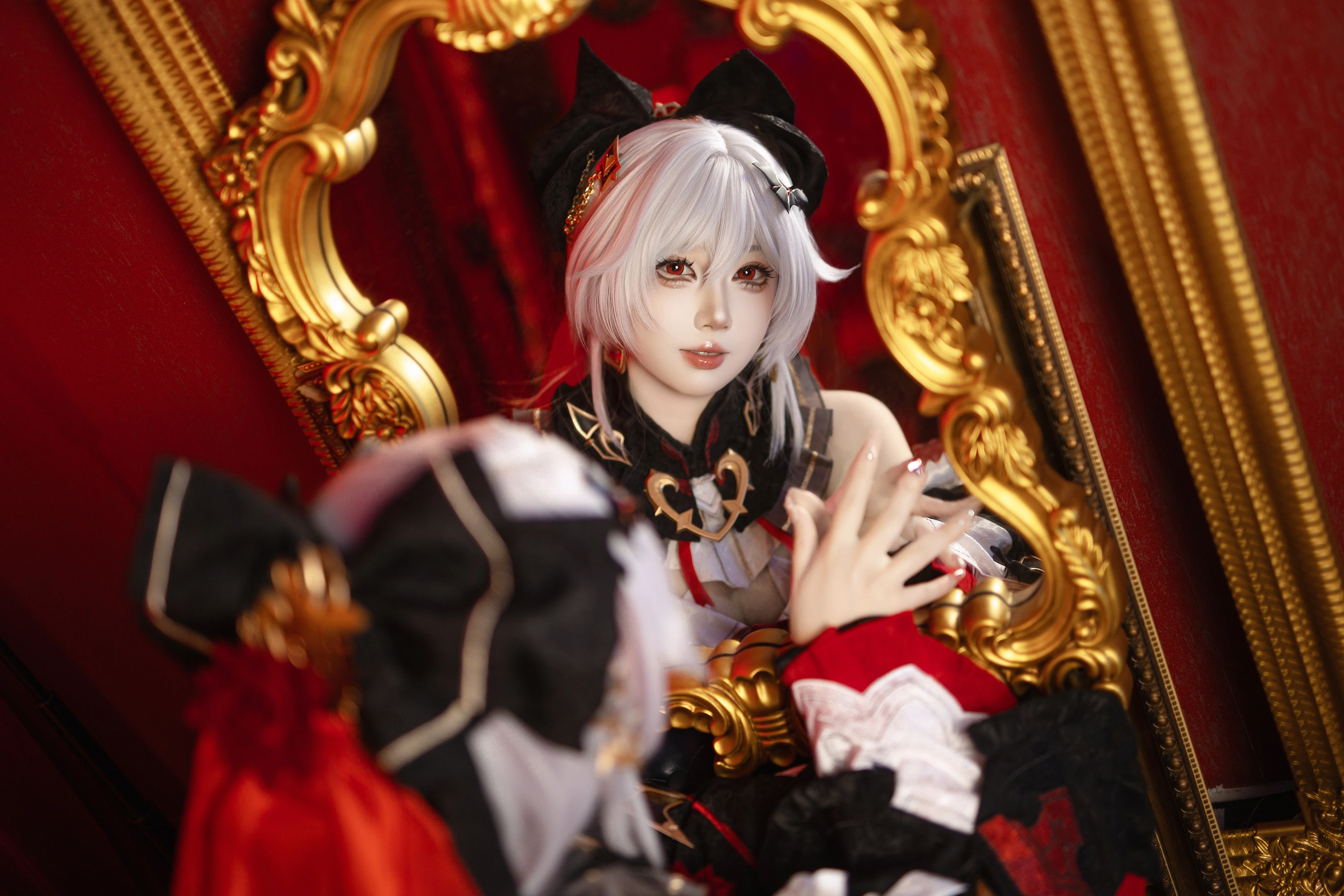 【大月下cos】红月下的吸血鬼新娘，定格镜中的重逢