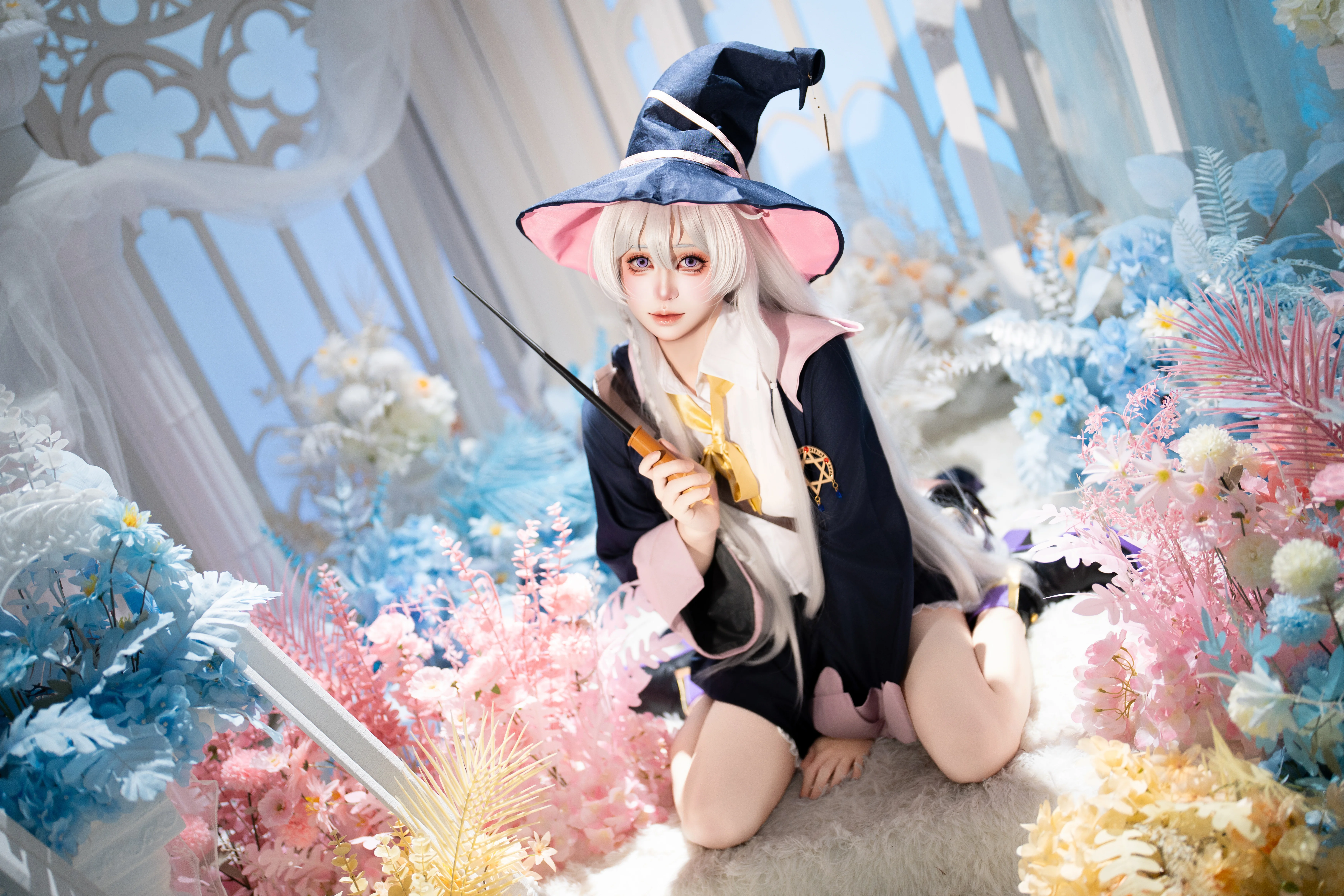 【伊蕾娜cos】魔女之旅里的惬意午后 - 第 2 张