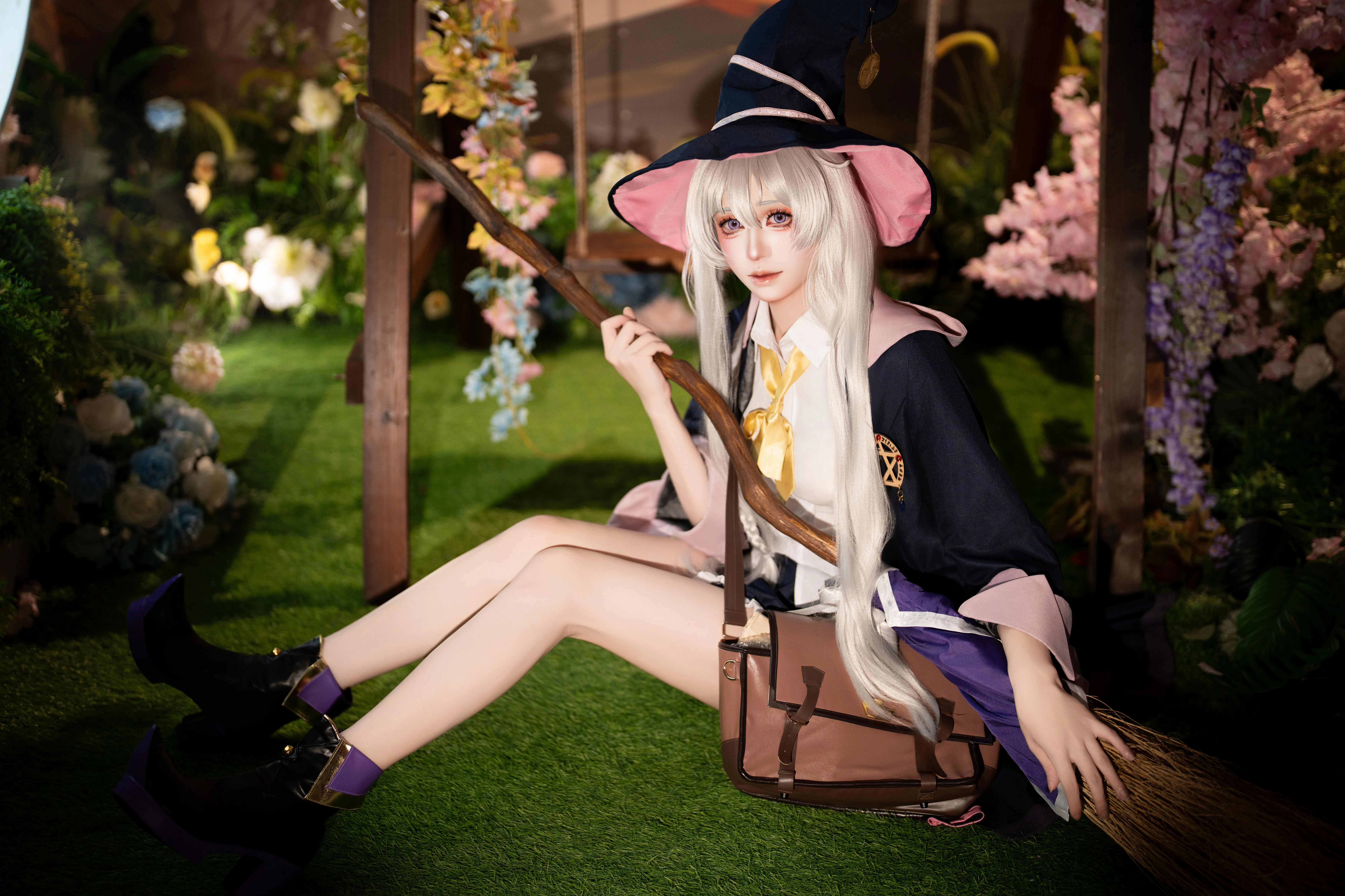 【伊蕾娜cos】魔女之旅里的惬意午后 - 第 4 张